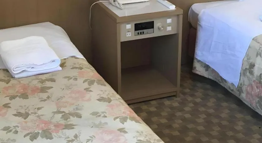 Bed in Hotel IL FIORE Kasai ANNEX