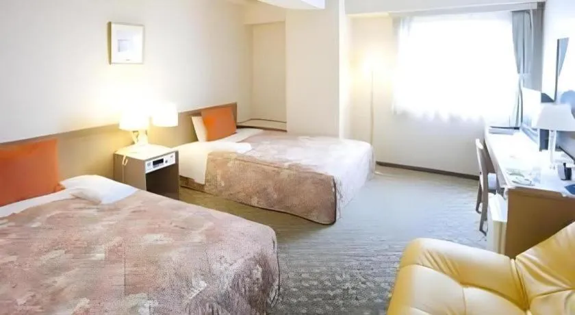 Bed in Hotel IL FIORE Kasai ANNEX