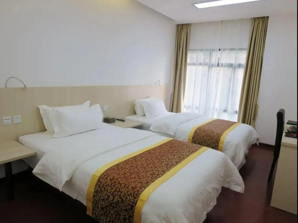 Bed in Guangzhou Hailian Hotel - Haizhu District Binjiang East Road Metro Station