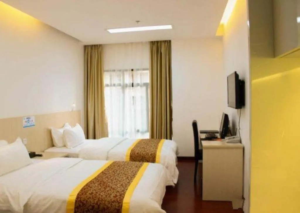 Bed in Guangzhou Hailian Hotel - Haizhu District Binjiang East Road Metro Station