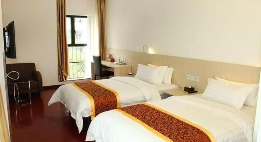 Bed in Guangzhou Hailian Hotel - Haizhu District Binjiang East Road Metro Station