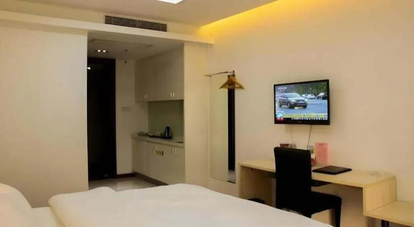 Bed in Guangzhou Hailian Hotel - Haizhu District Binjiang East Road Metro Station