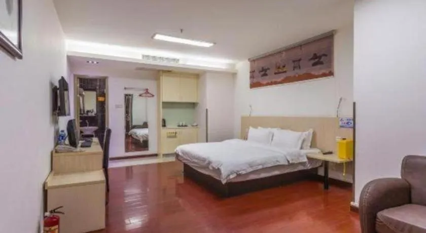 Bed in Guangzhou Hailian Hotel - Haizhu District Binjiang East Road Metro Station