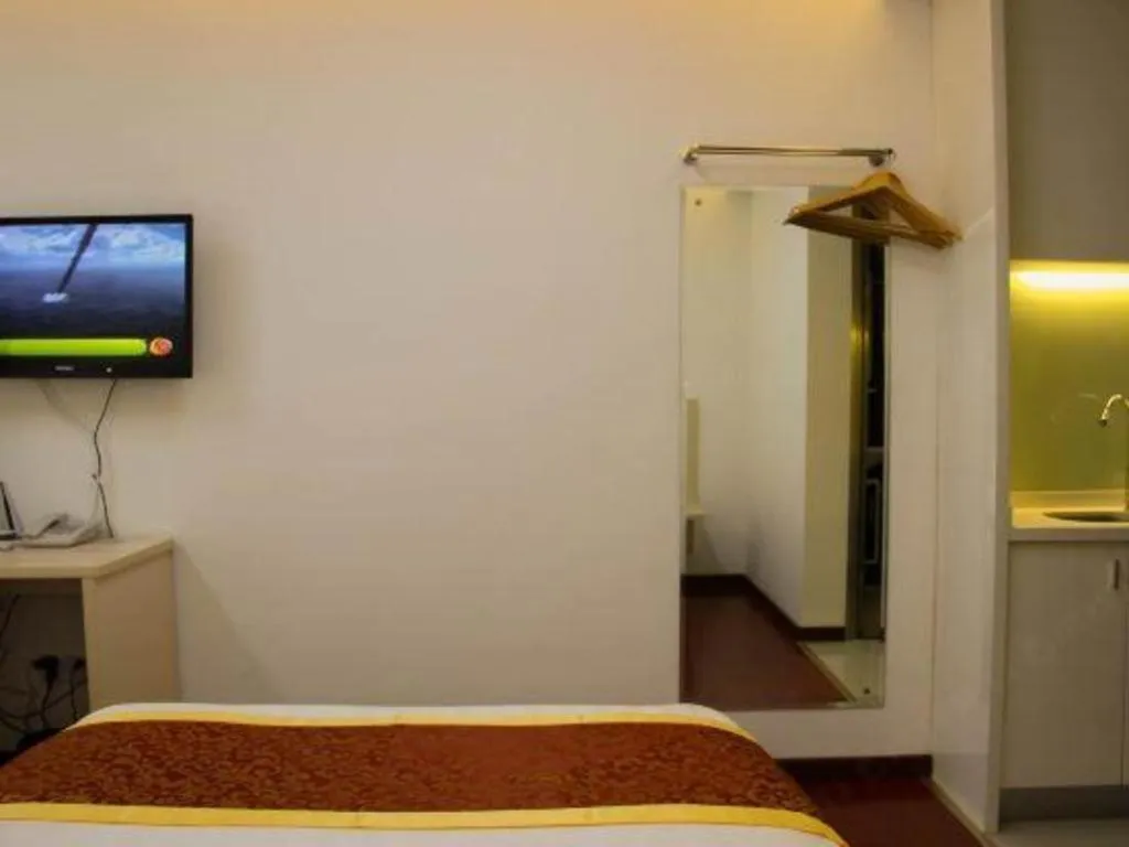 Bed in Guangzhou Hailian Hotel - Haizhu District Binjiang East Road Metro Station