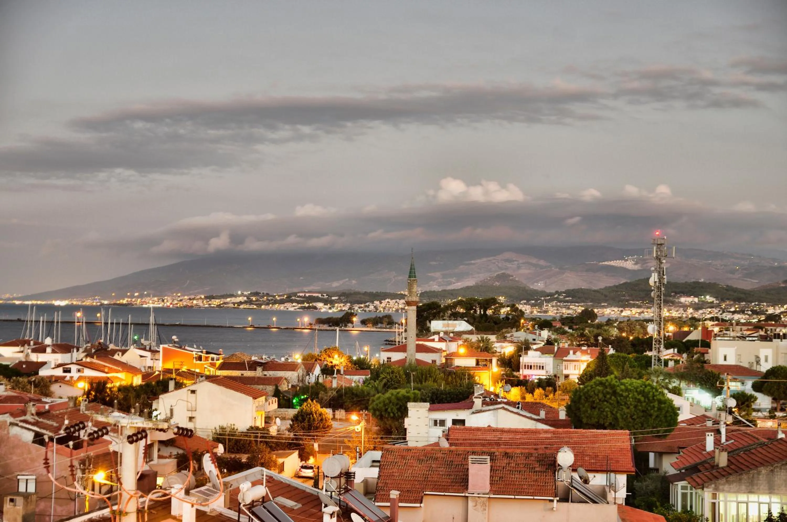 City view in Maison Vourla Hotel