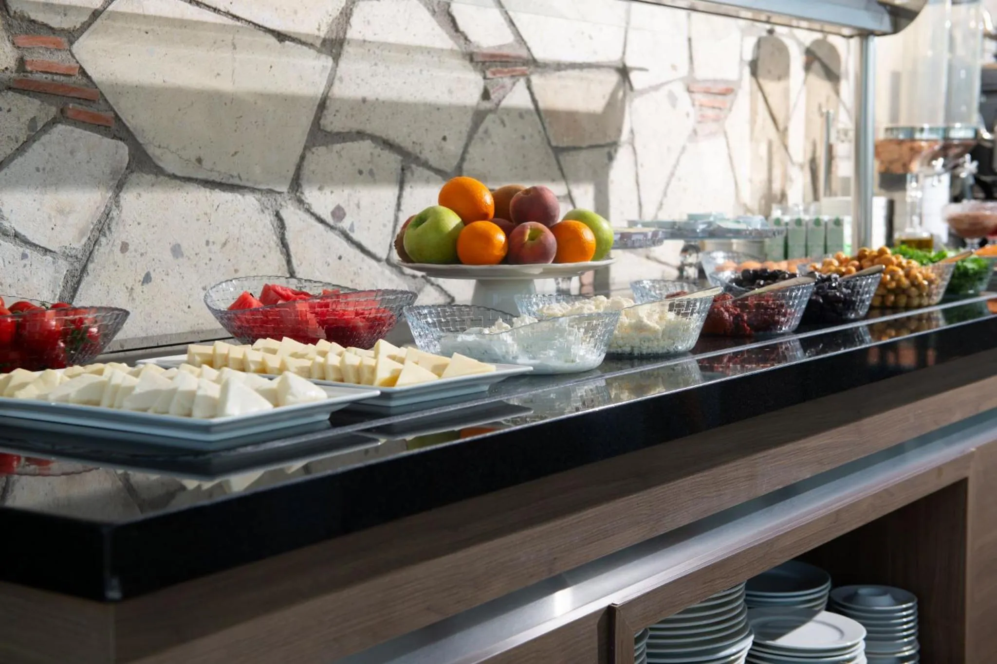 Breakfast in Maison Vourla Hotel