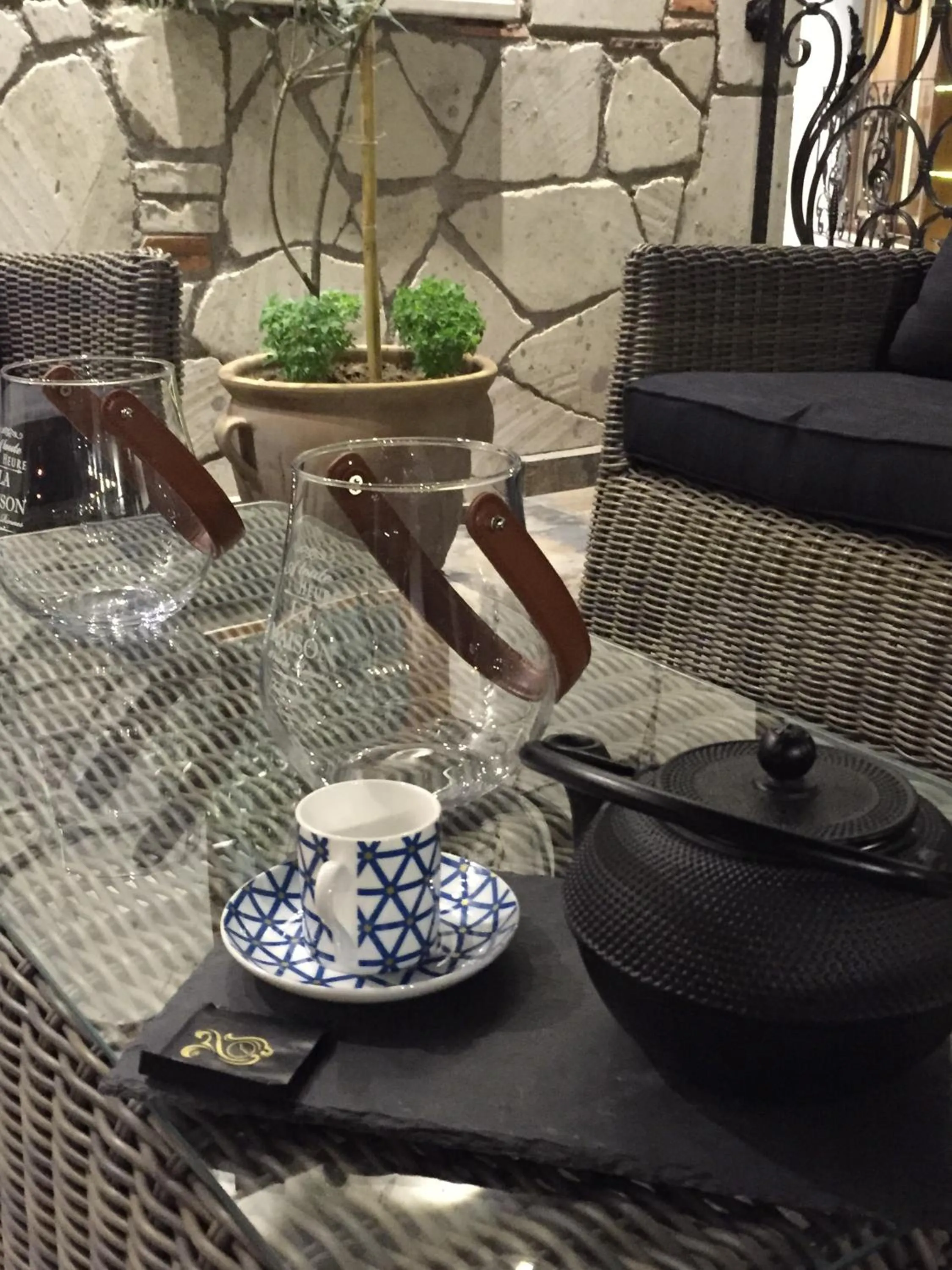 Garden in Maison Vourla Hotel