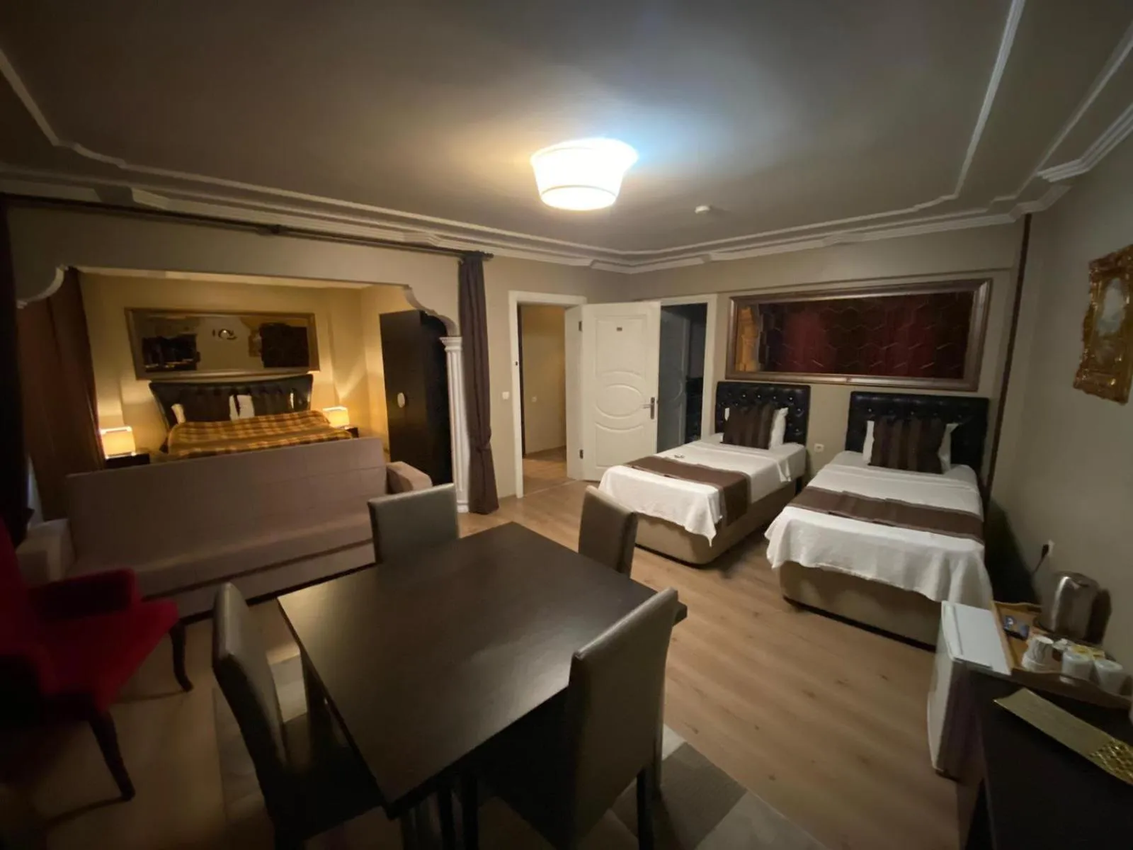 Bed in Lena Central Flats