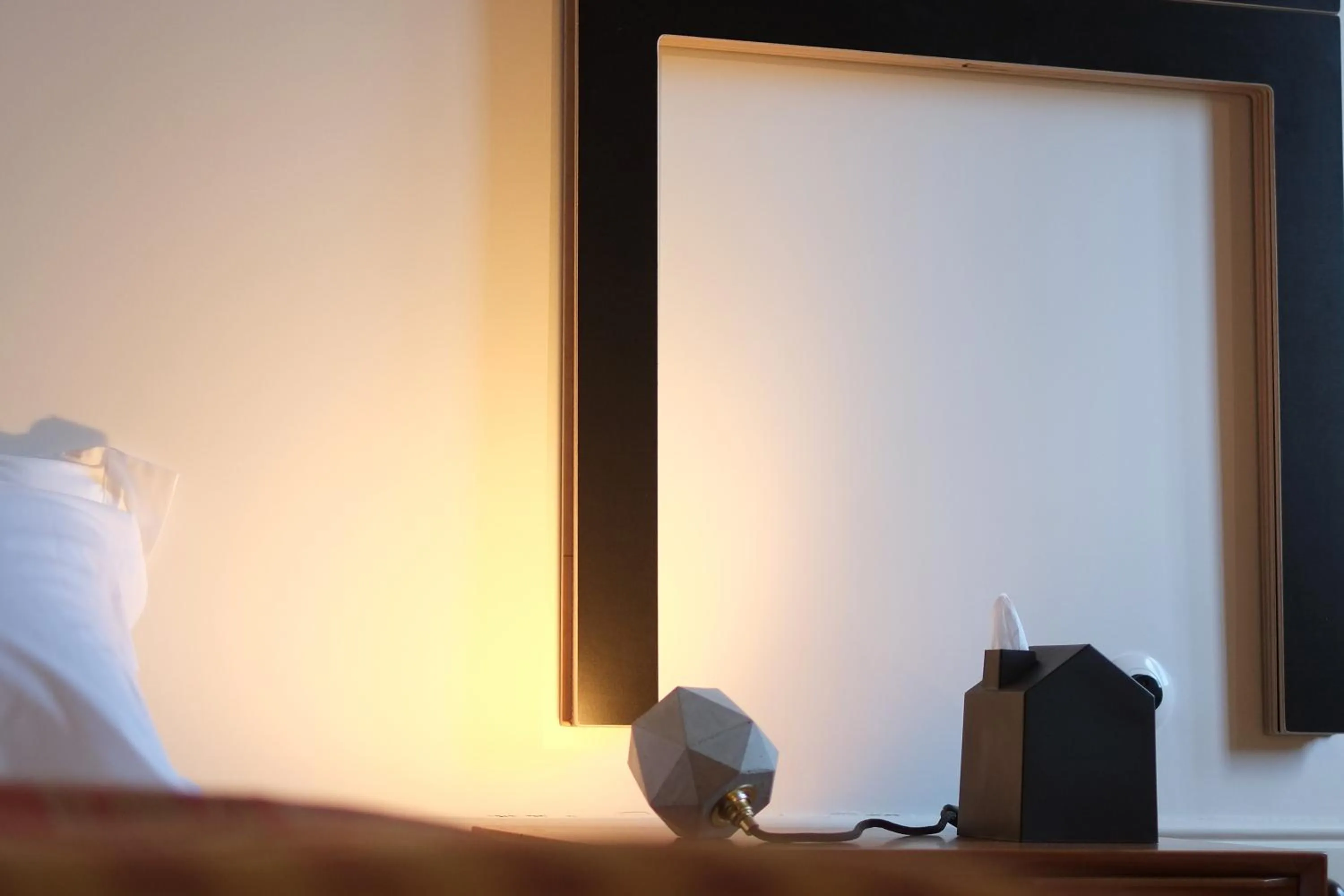 Decorative detail, Bed in Malmerendas Boutique Lodging