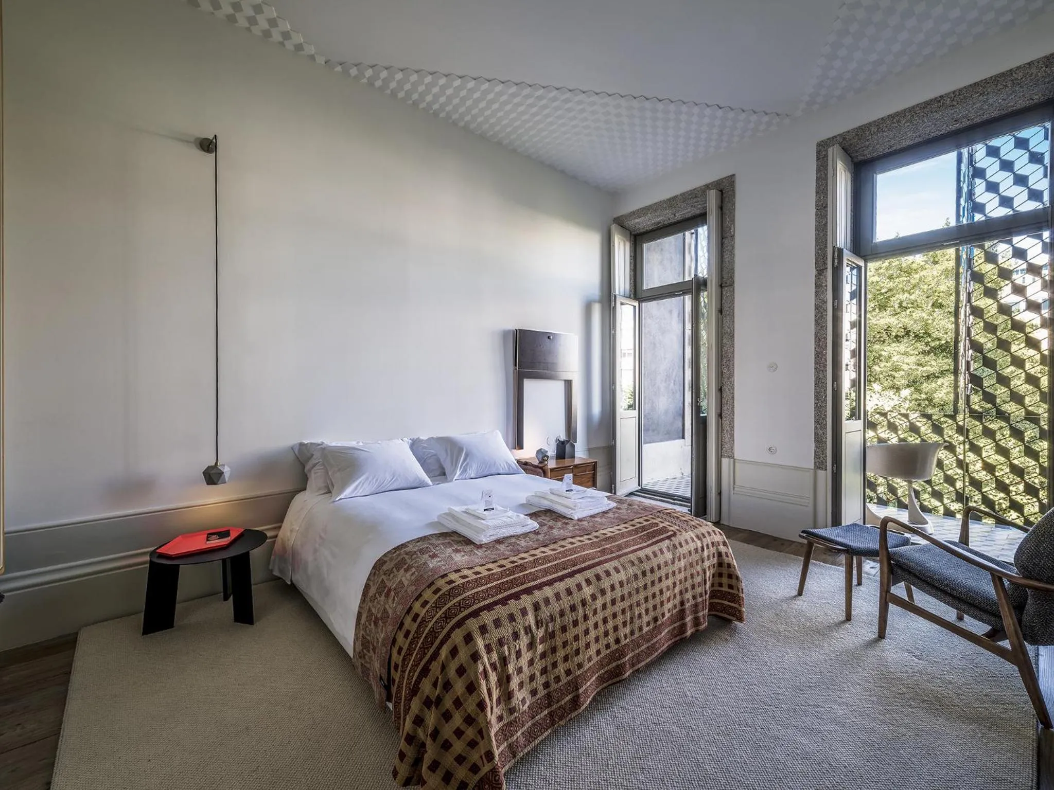 Balcony/Terrace, Bed in Malmerendas Boutique Lodging