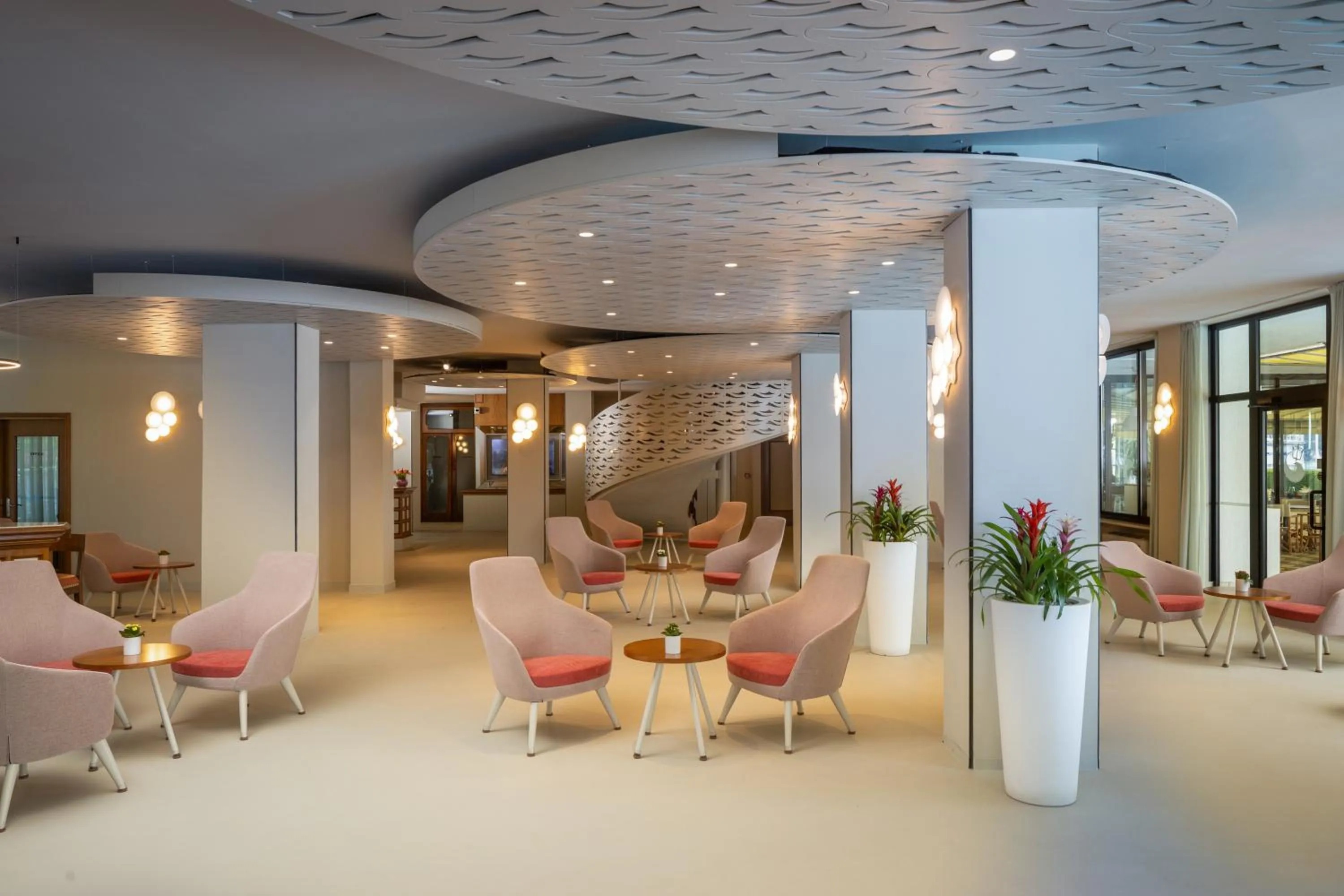 Lobby or reception in Hotel Nettuno