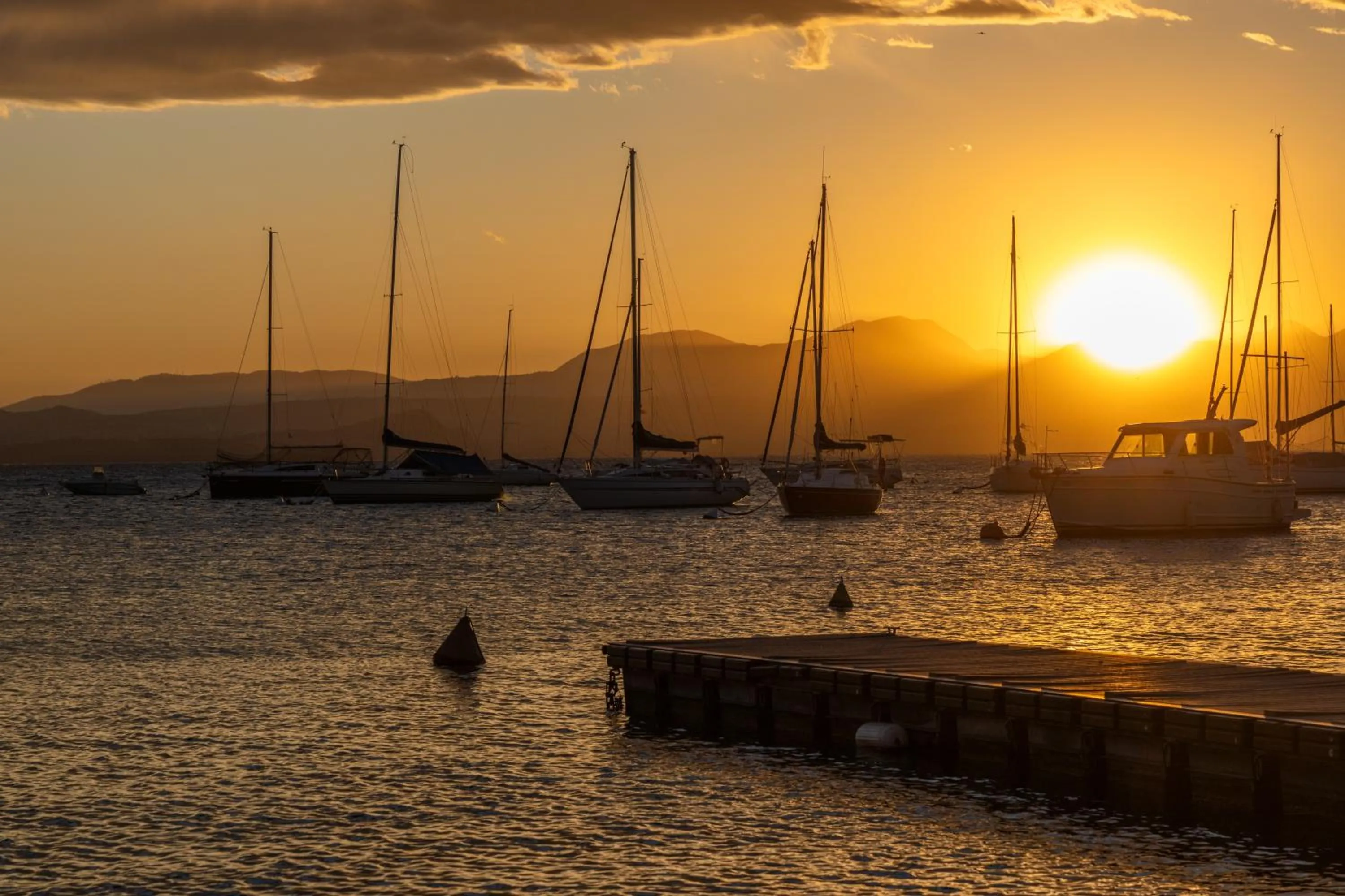 Sunset in Hotel Nettuno