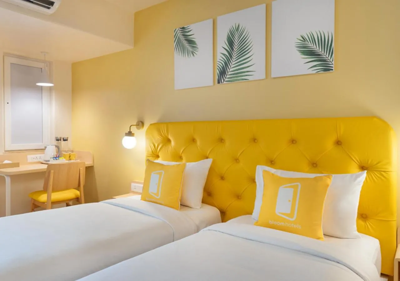 Bedroom, Bed in Bloom Hotel - BKC Kalina