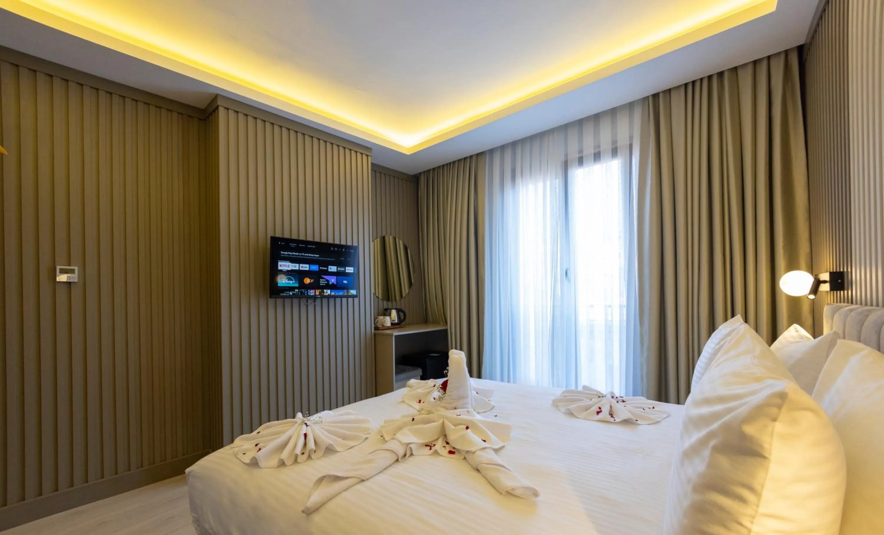 Bed in The Galata Glory Hotel