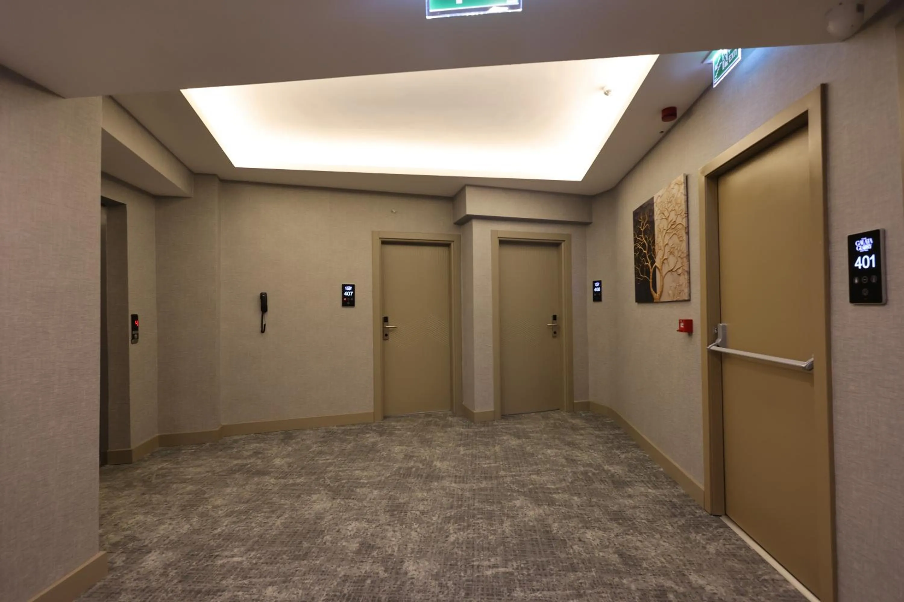 Floor plan in The Galata Glory Hotel