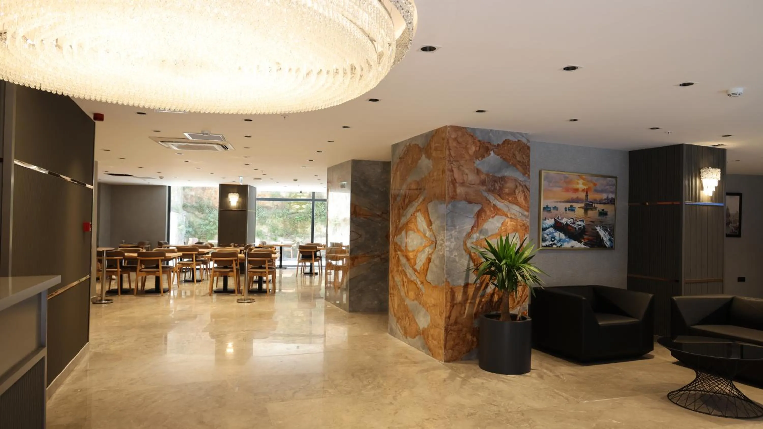 Lobby or reception in The Galata Glory Hotel
