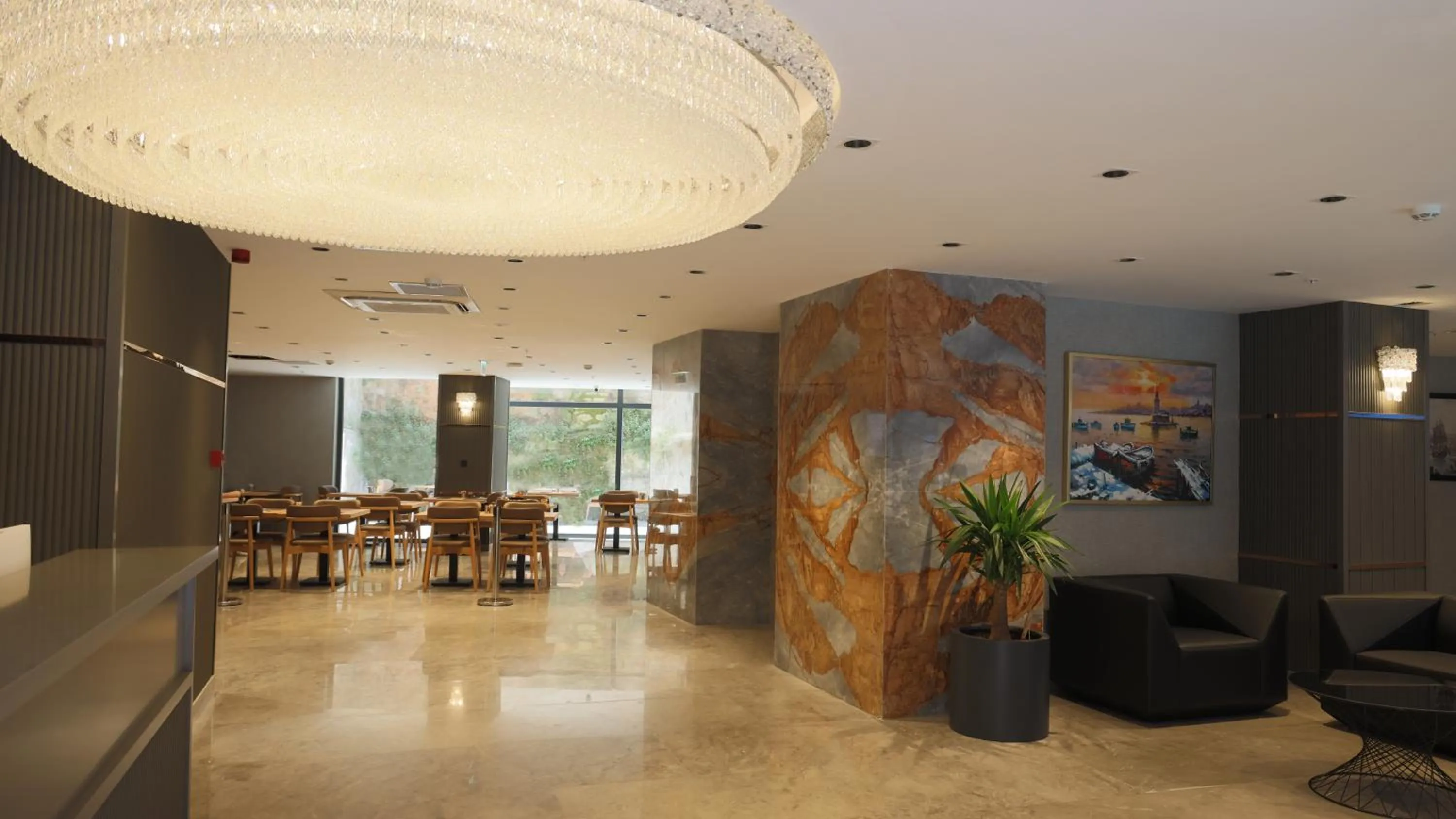Lobby or reception in The Galata Glory Hotel