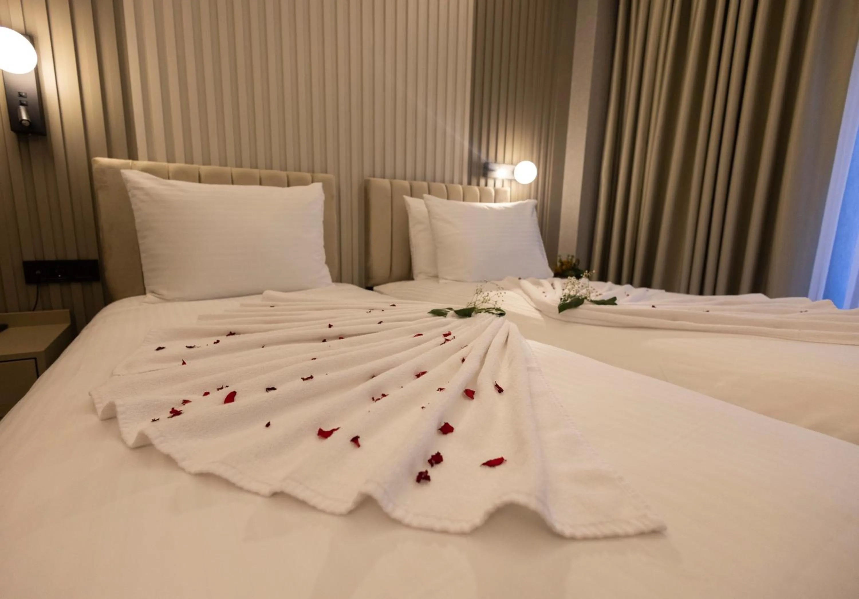 Bed in The Galata Glory Hotel