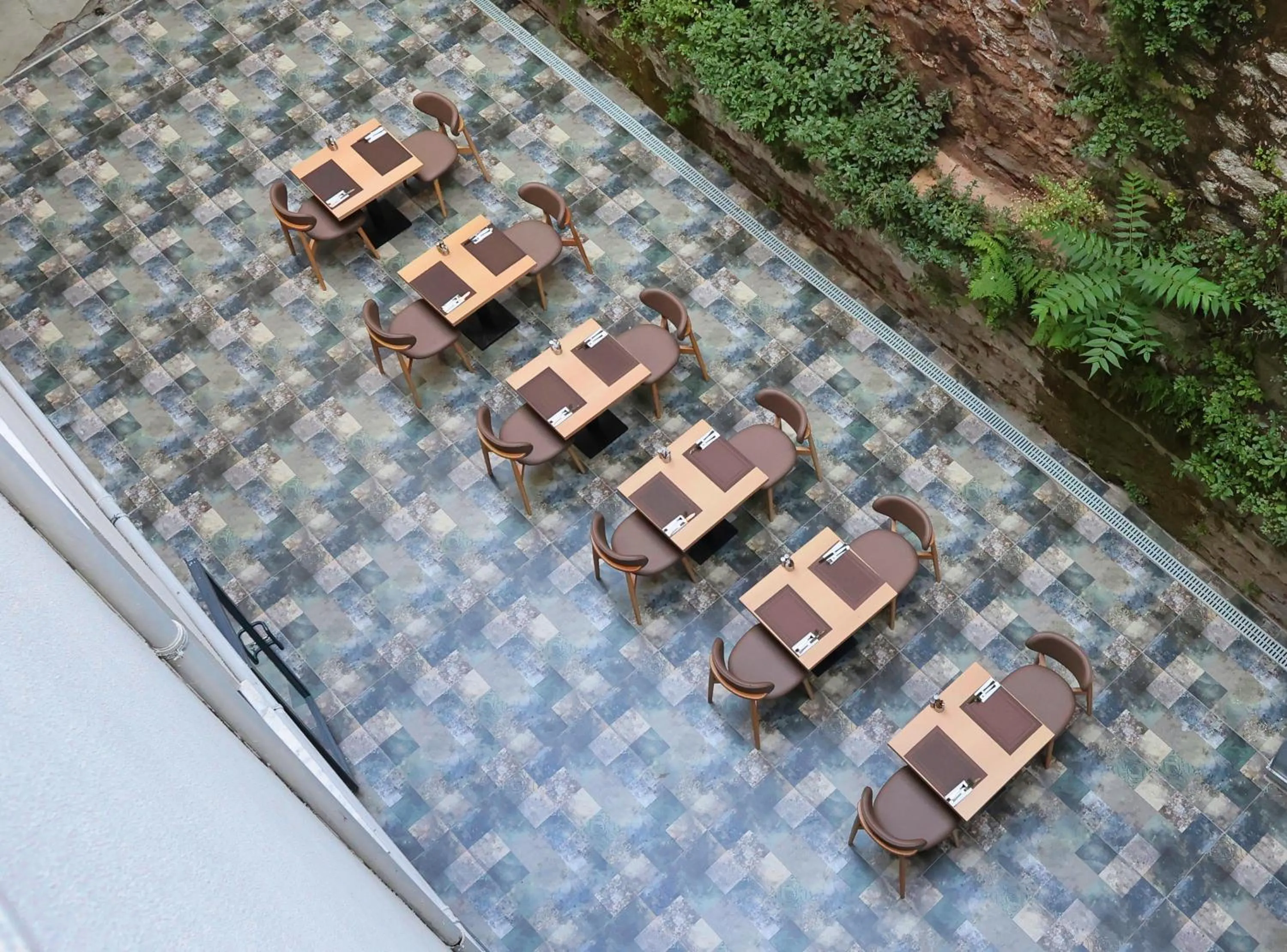 Garden view in The Galata Glory Hotel