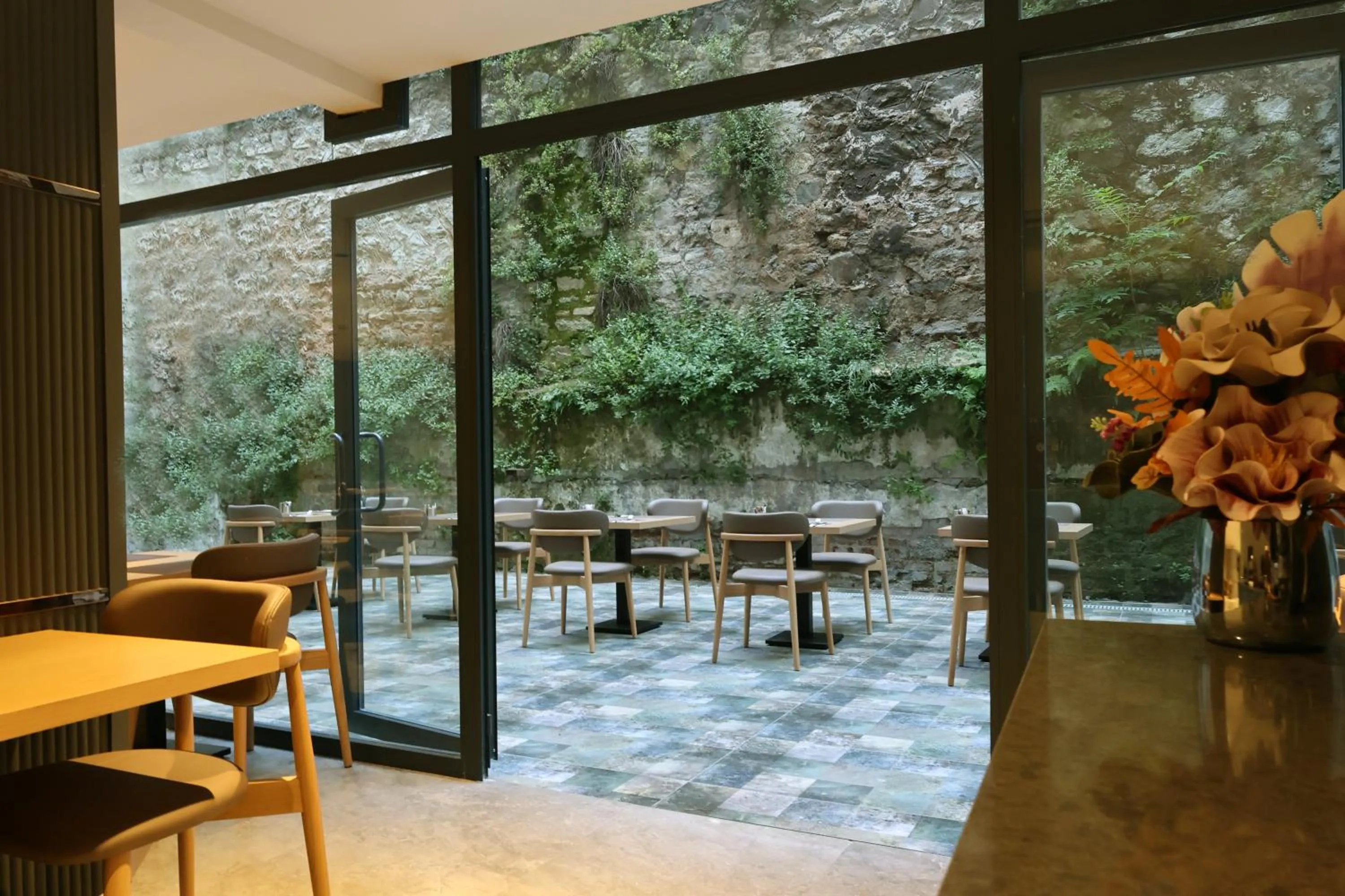 Garden in The Galata Glory Hotel