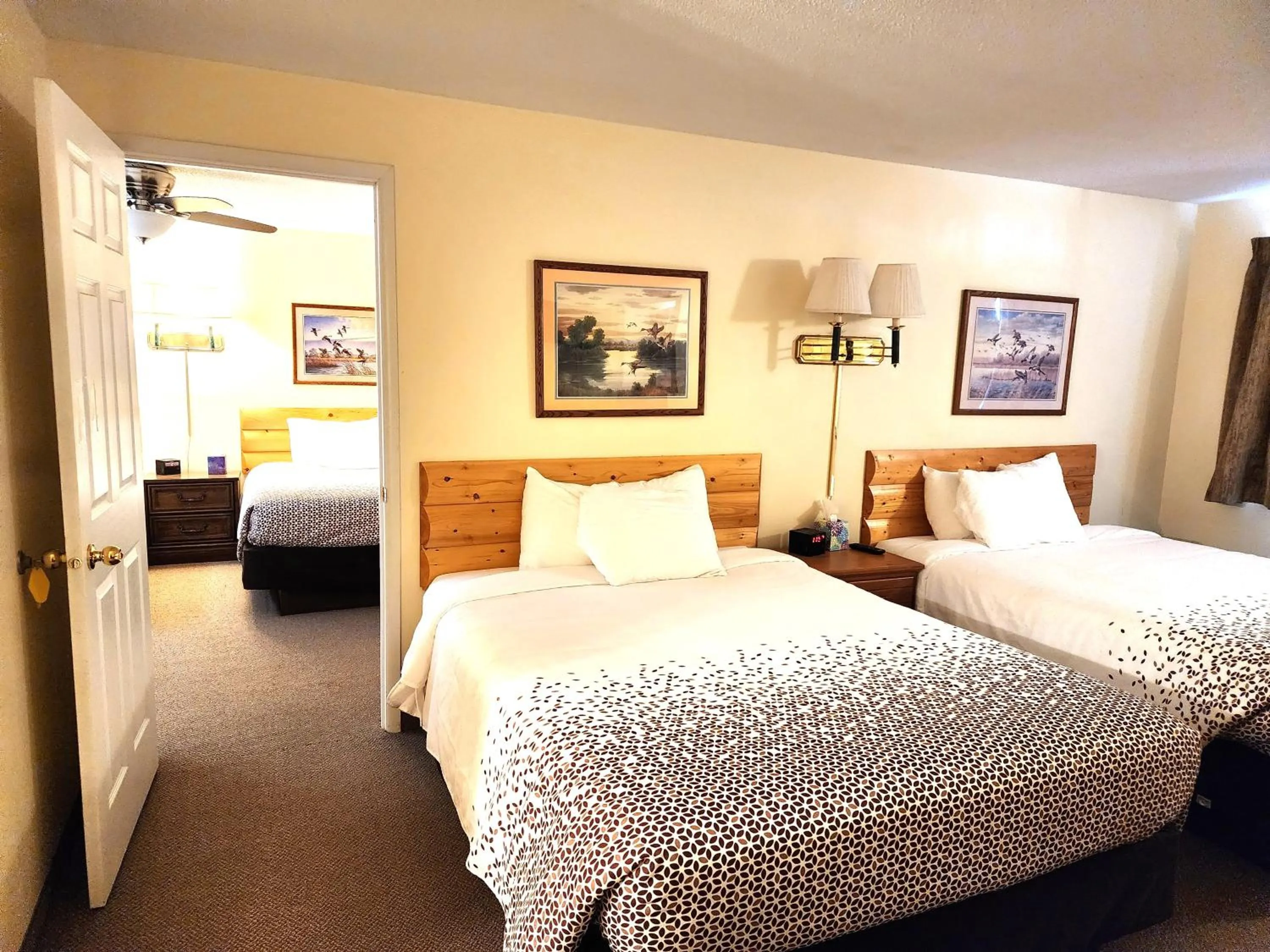 Bedroom in Grantsburg Inn
