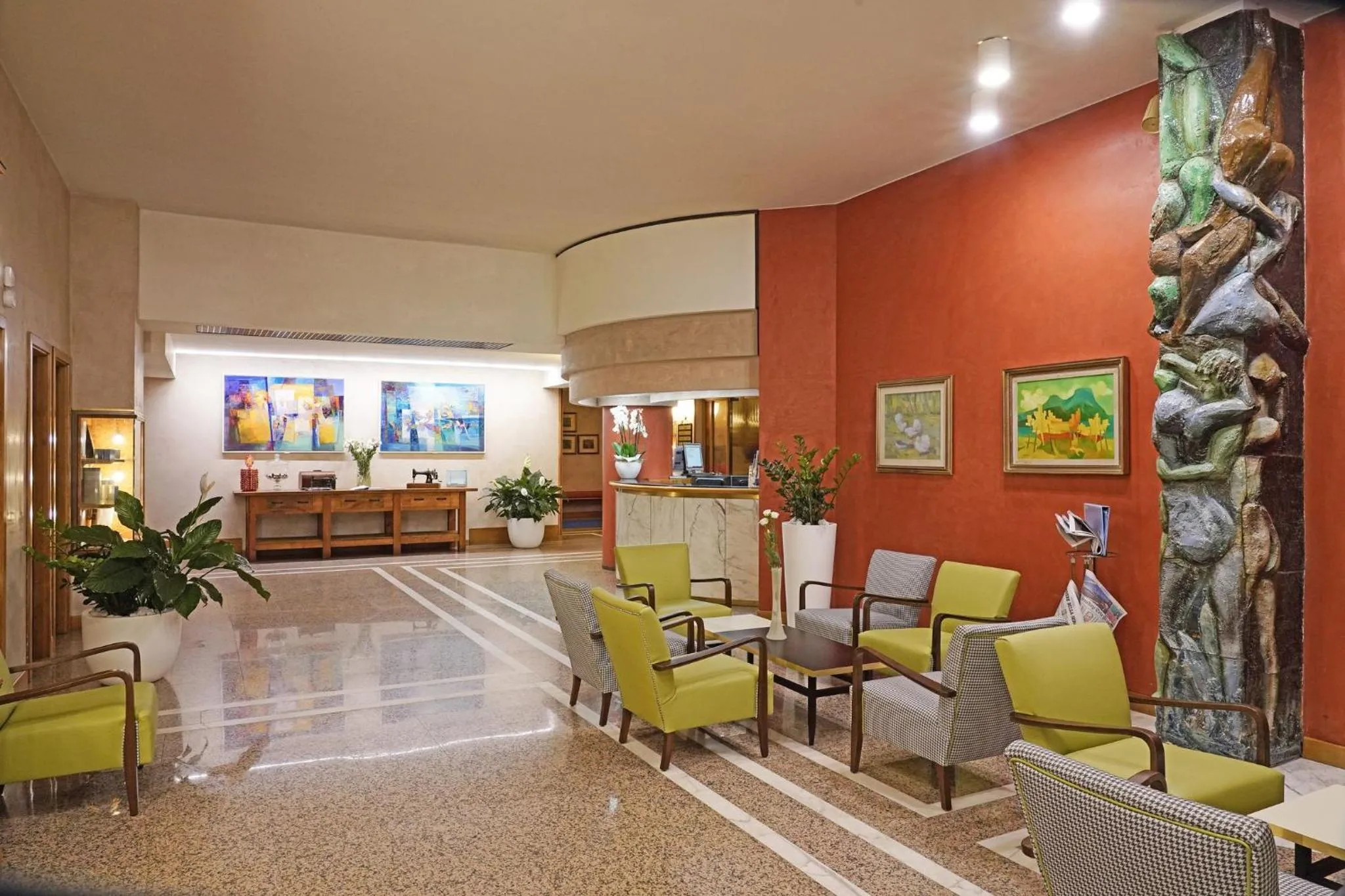 Lobby or reception in Hotel Sportsman