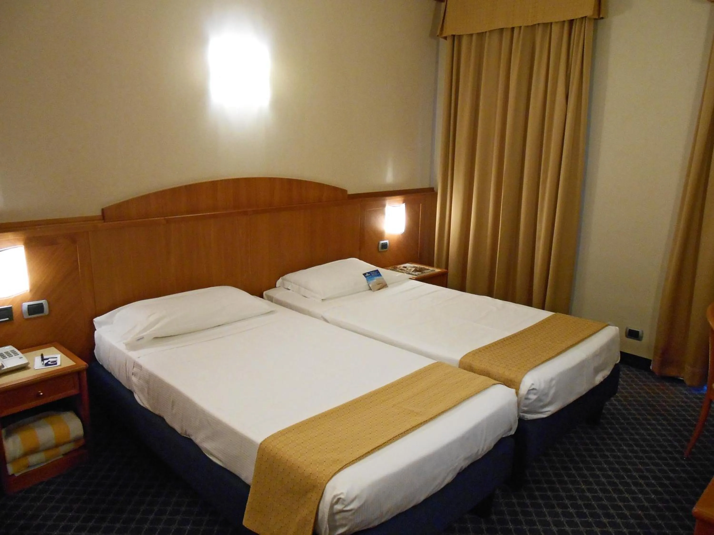 Bed in Hotel Sportsman