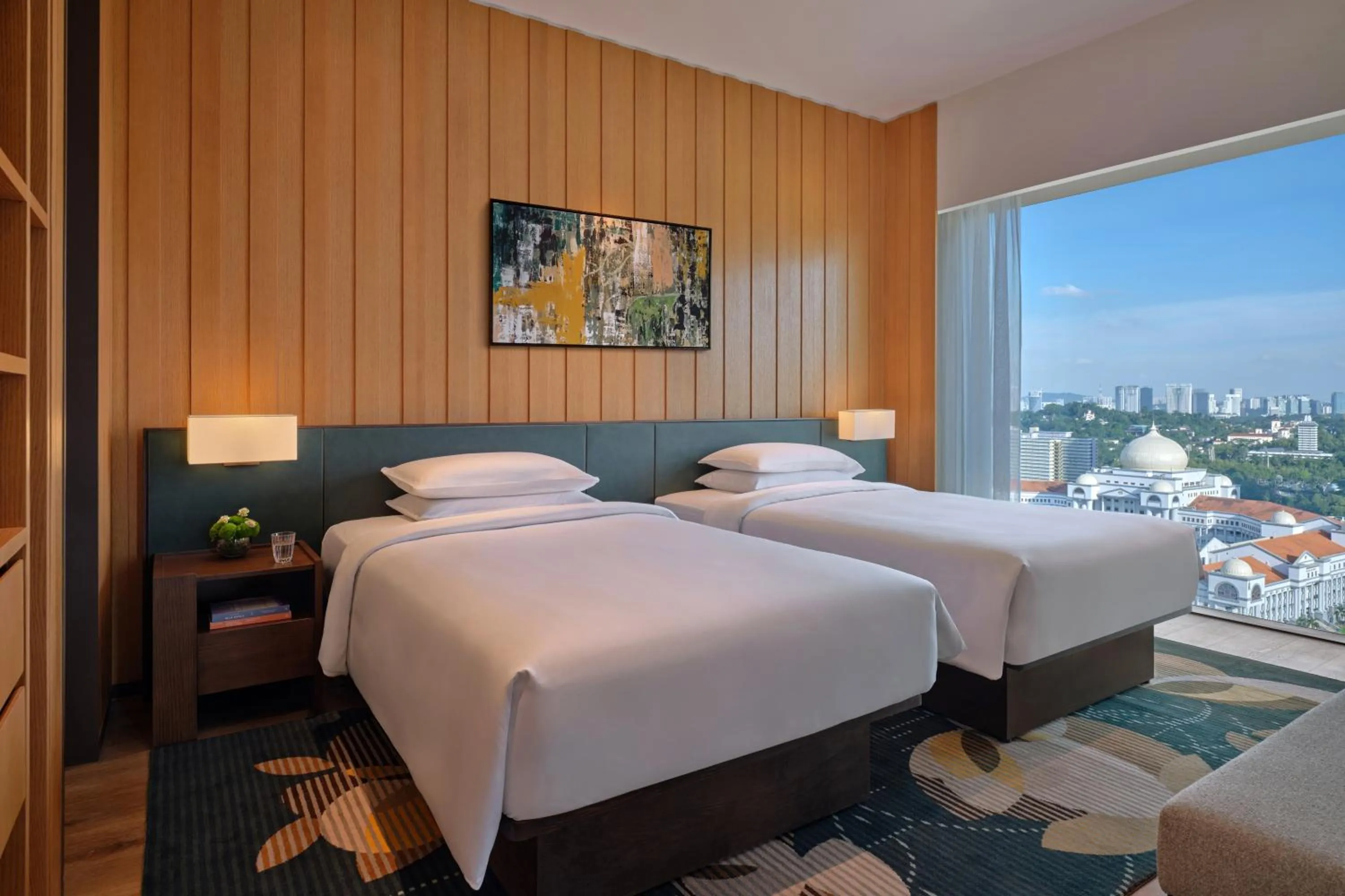 Bedroom, Bed in Hyatt Regency Kuala Lumpur at KL Midtown