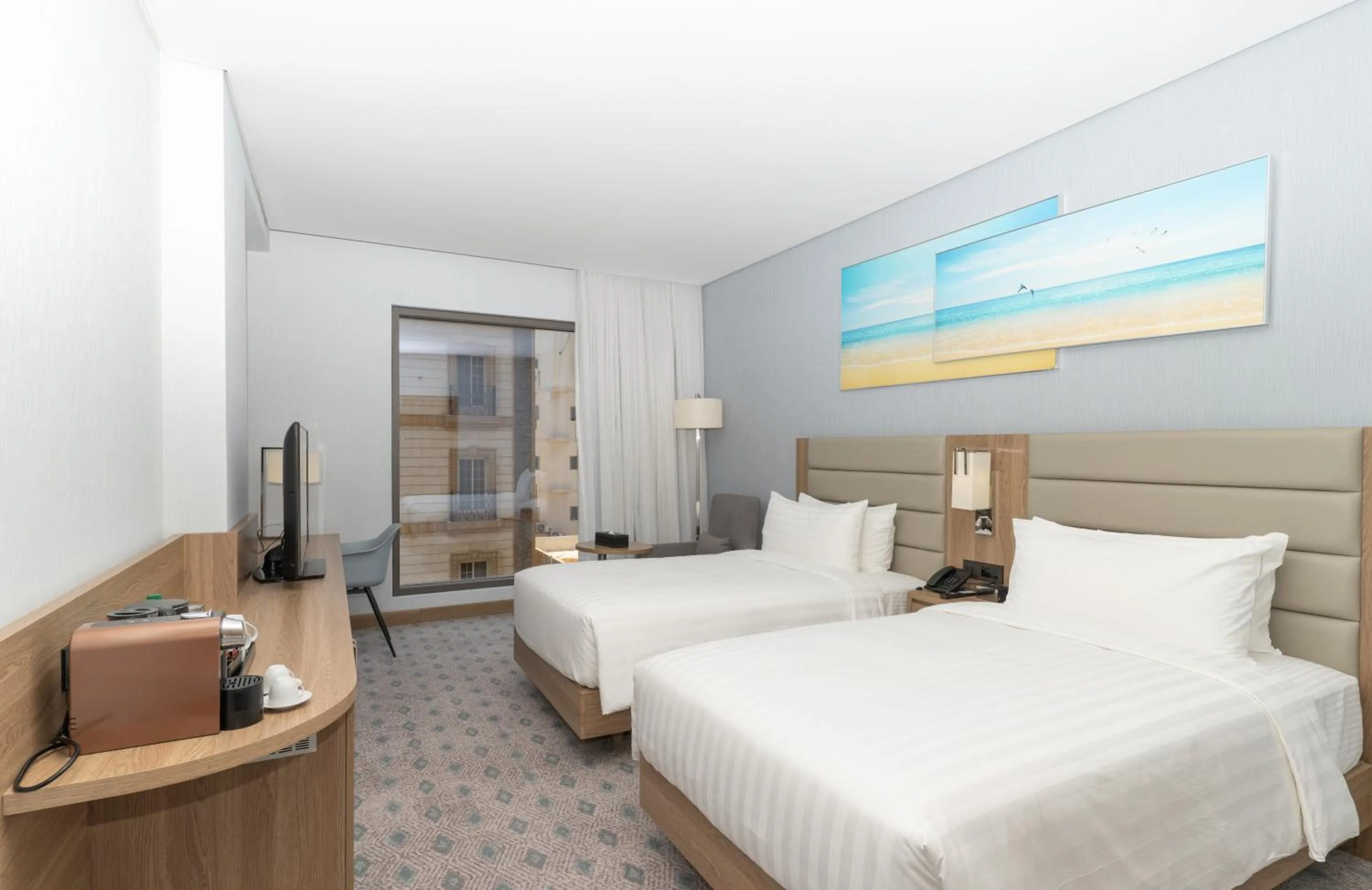 Bed in Casa Diora Hotel Al Rawdah