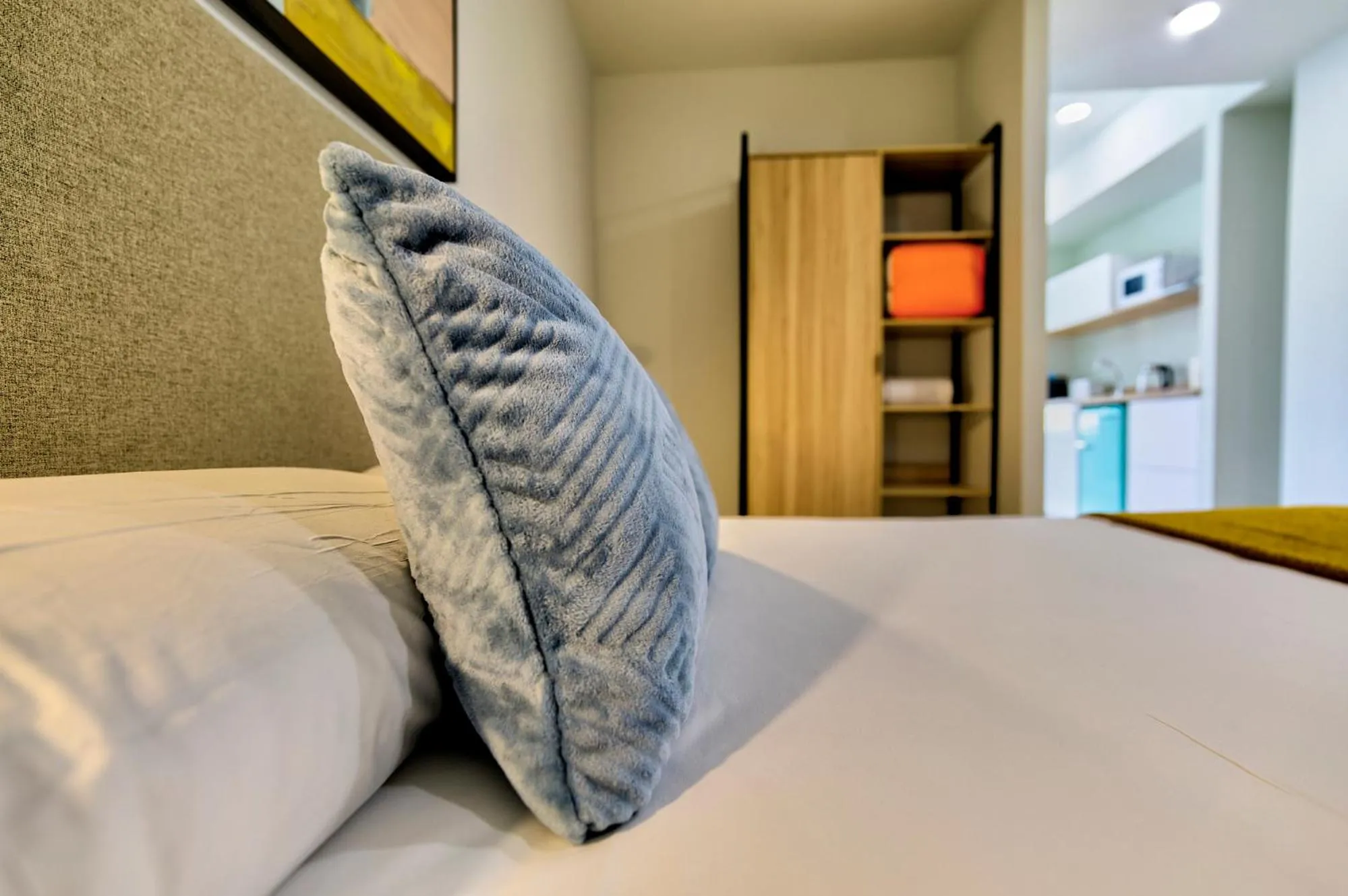 Bed in Apartamentos Olivia by gaiarooms