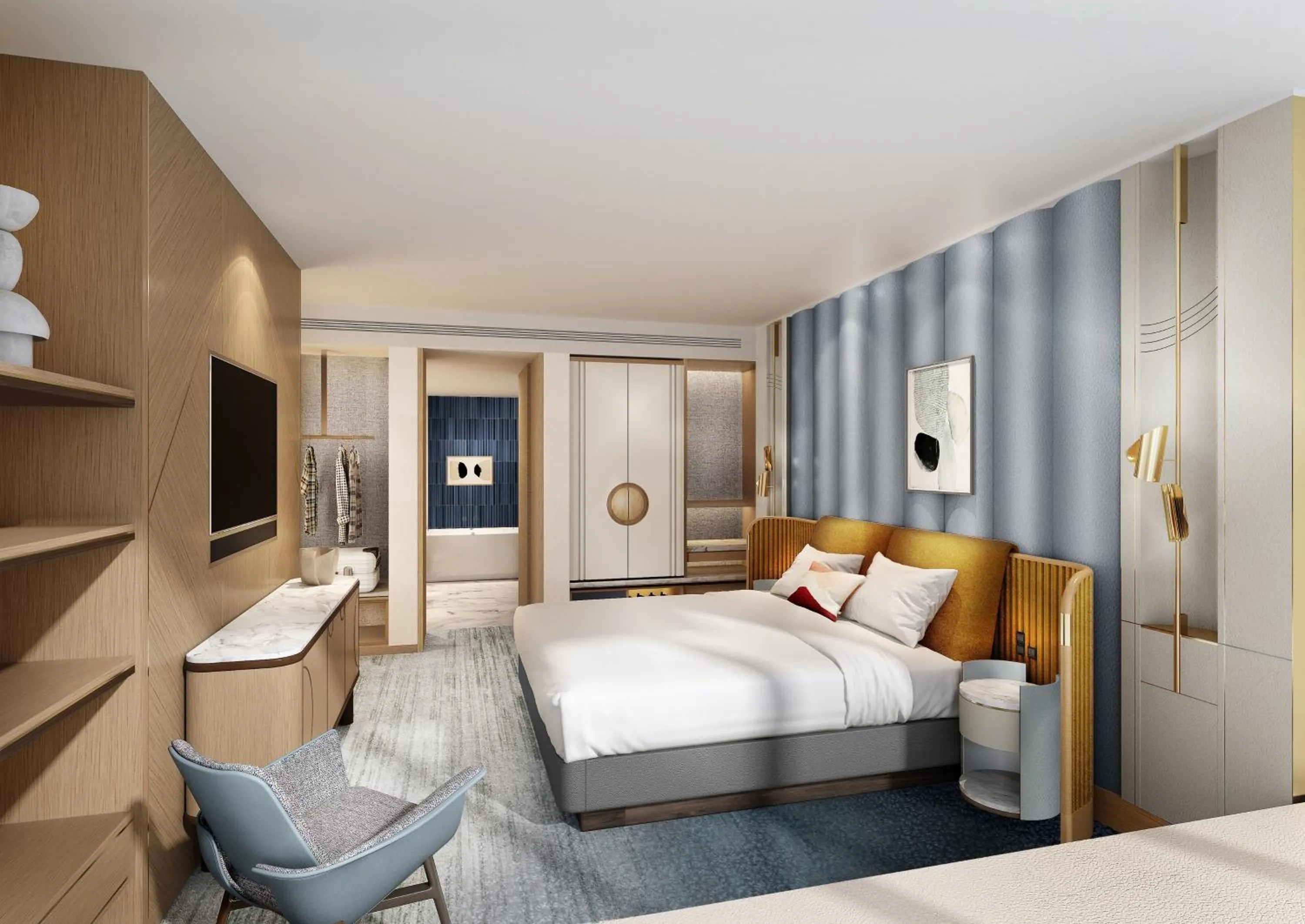 Photo of the whole room, Bed in Kimpton Naluria Kuala Lumpur by IHG