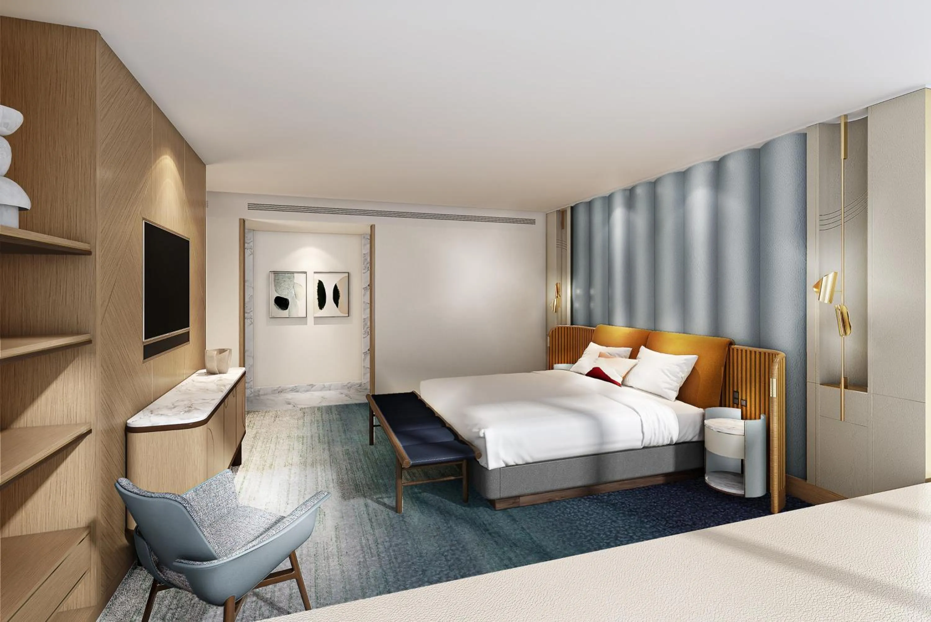 Photo of the whole room, Bed in Kimpton Naluria Kuala Lumpur by IHG