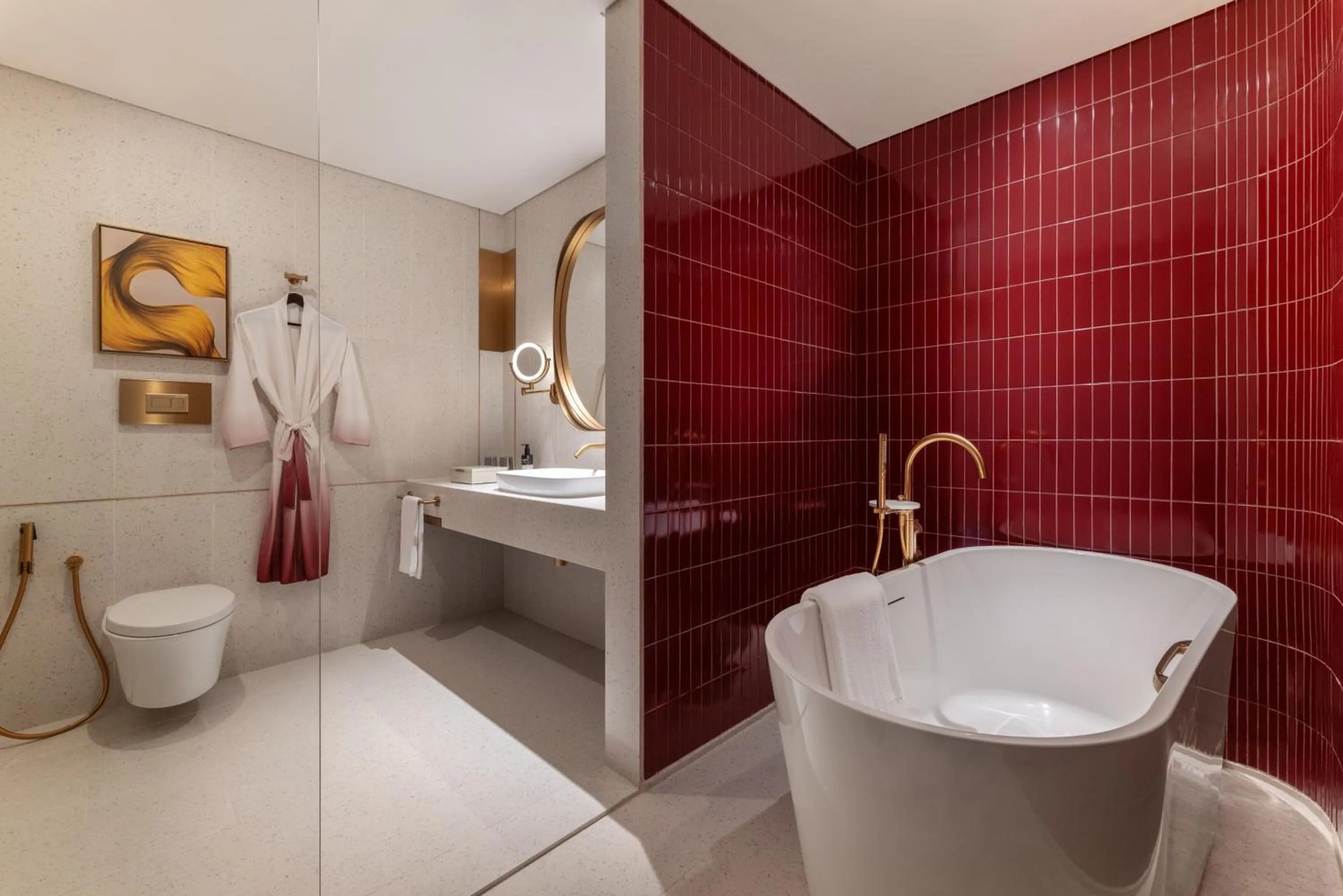 Bathroom in Kimpton Naluria Kuala Lumpur by IHG