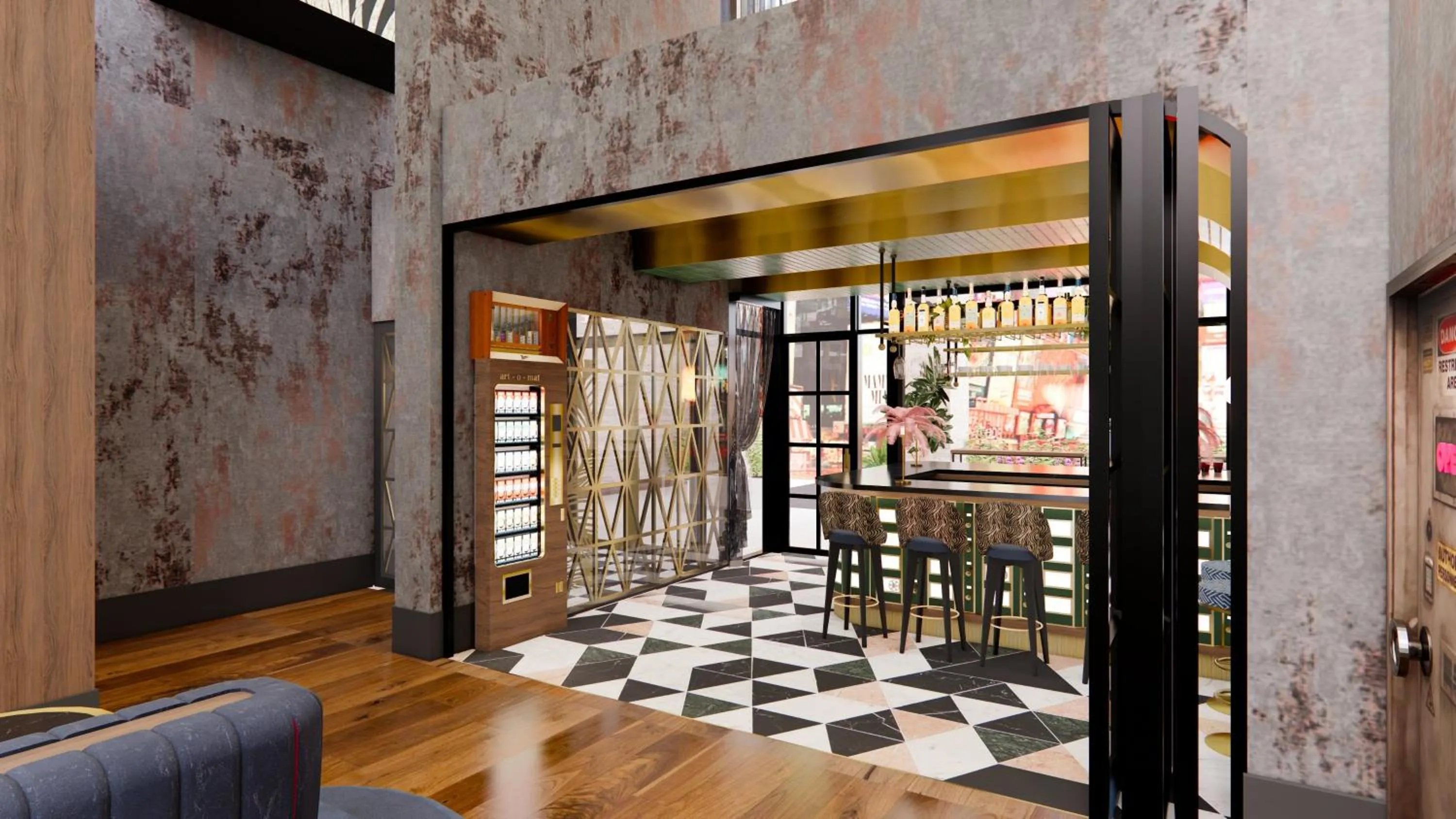 Lounge or bar in voco Times Square - Broadway by IHG