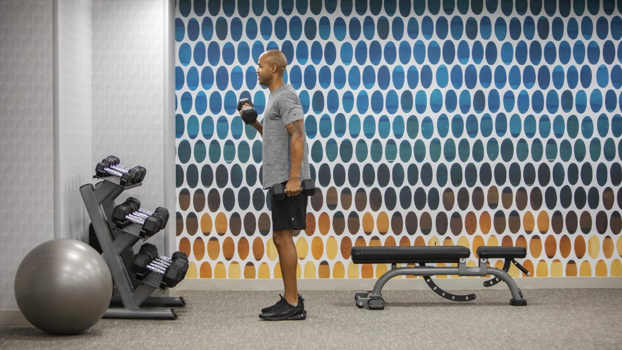 Fitness centre/facilities in voco Times Square - Broadway by IHG