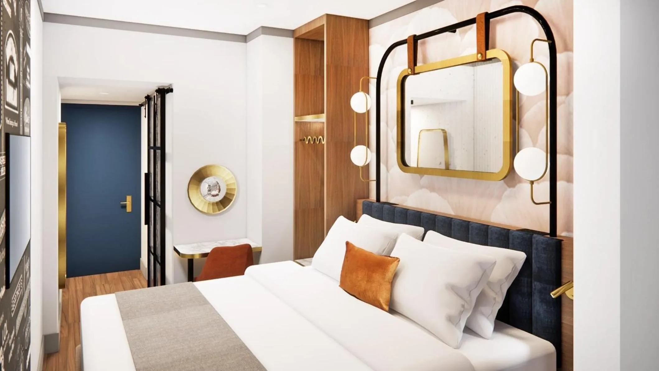 Photo of the whole room, Bed in voco Times Square - Broadway by IHG