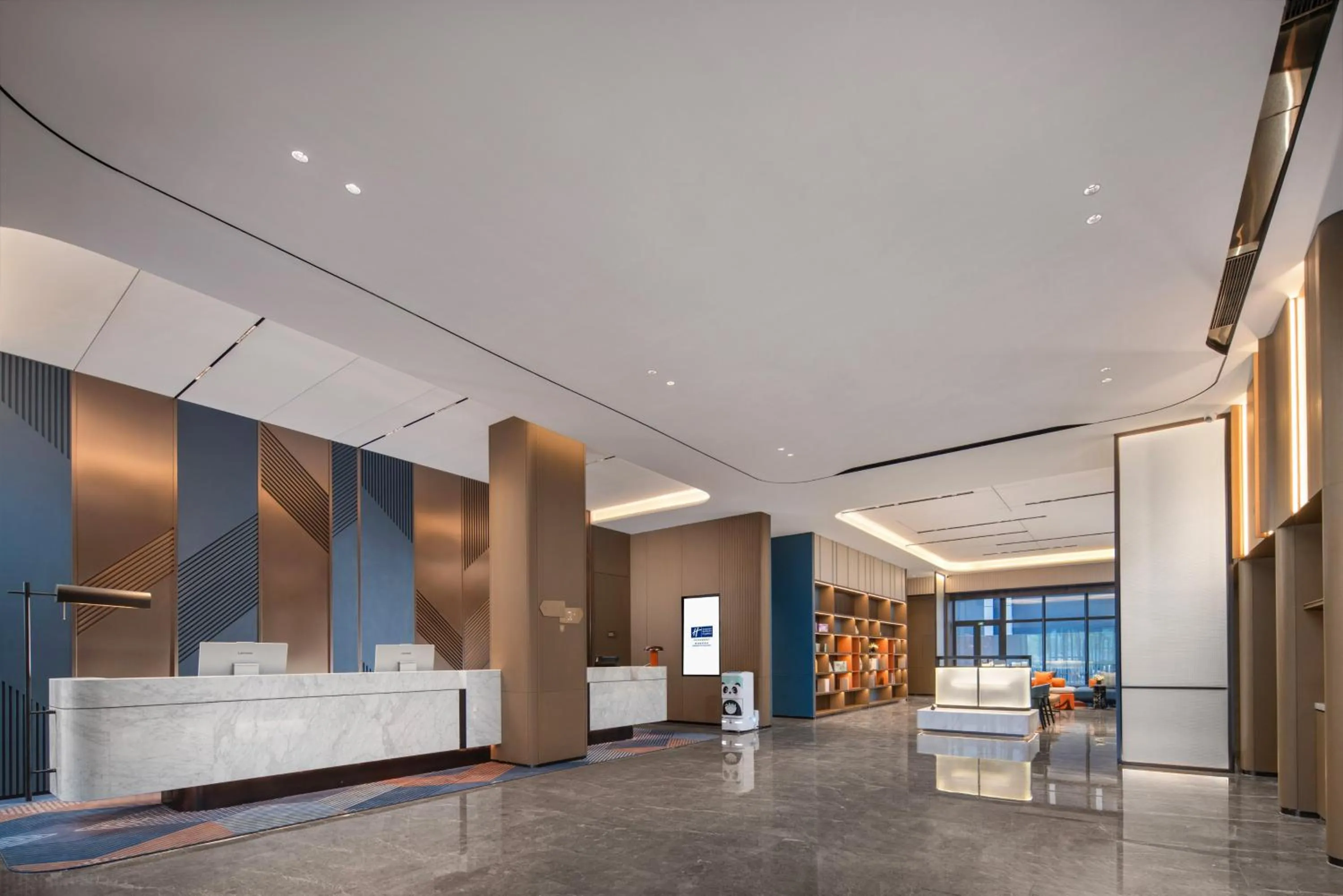 Property building in Holiday Inn Express Qingdao City Balcony by IHG