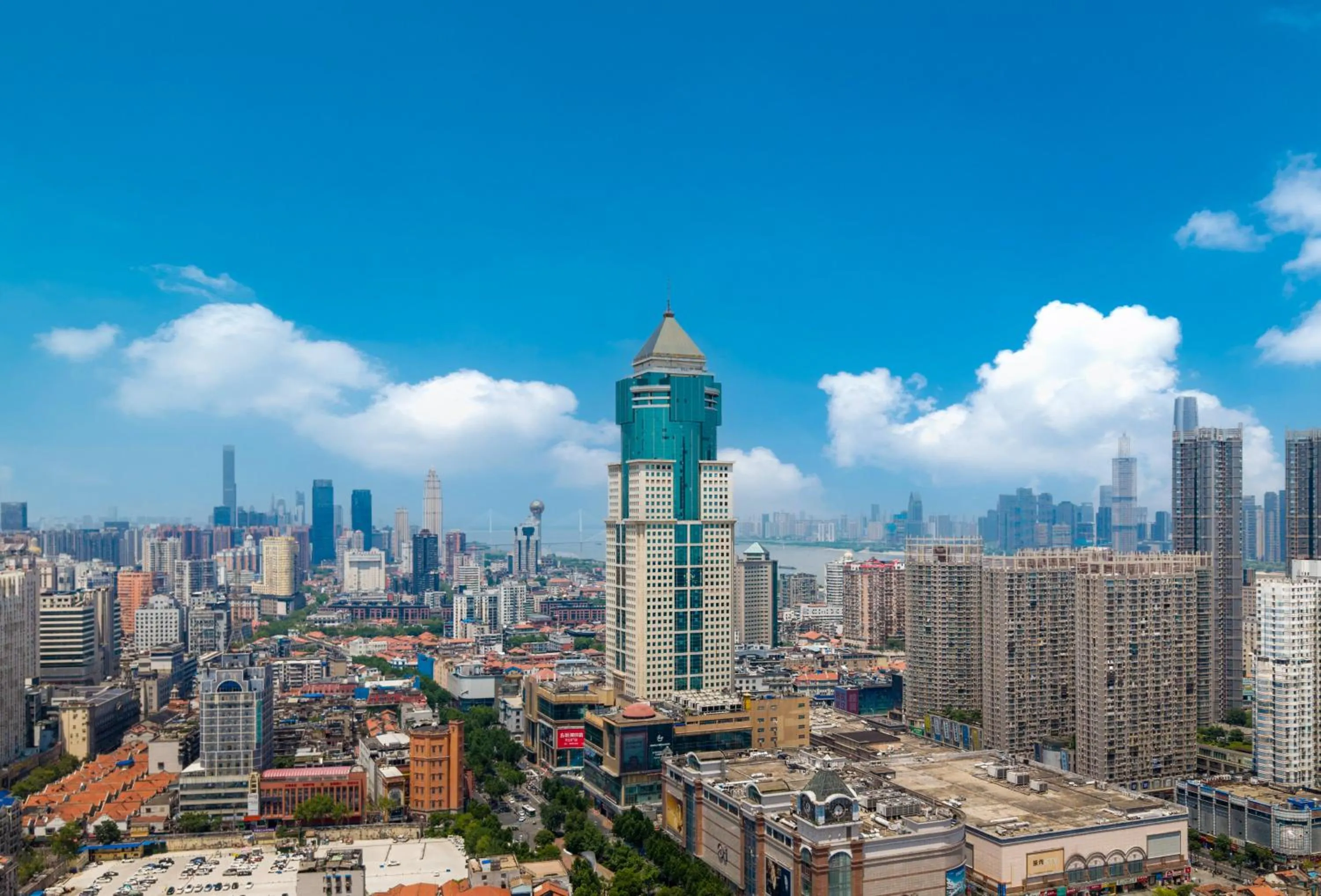 Property building in Holiday Inn Express Wuhan Jianghan Road by IHG