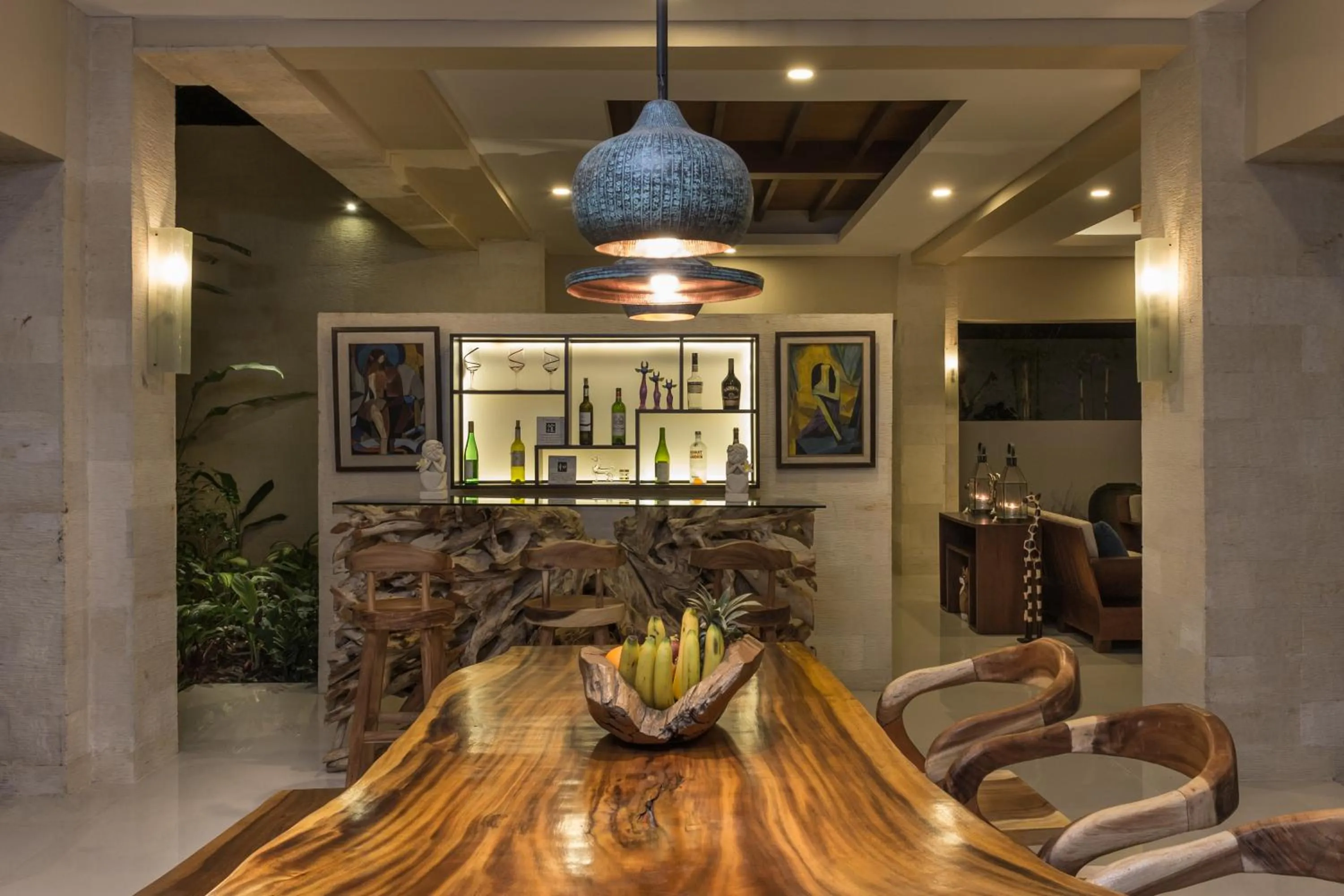 Dining area in The Secret Villas