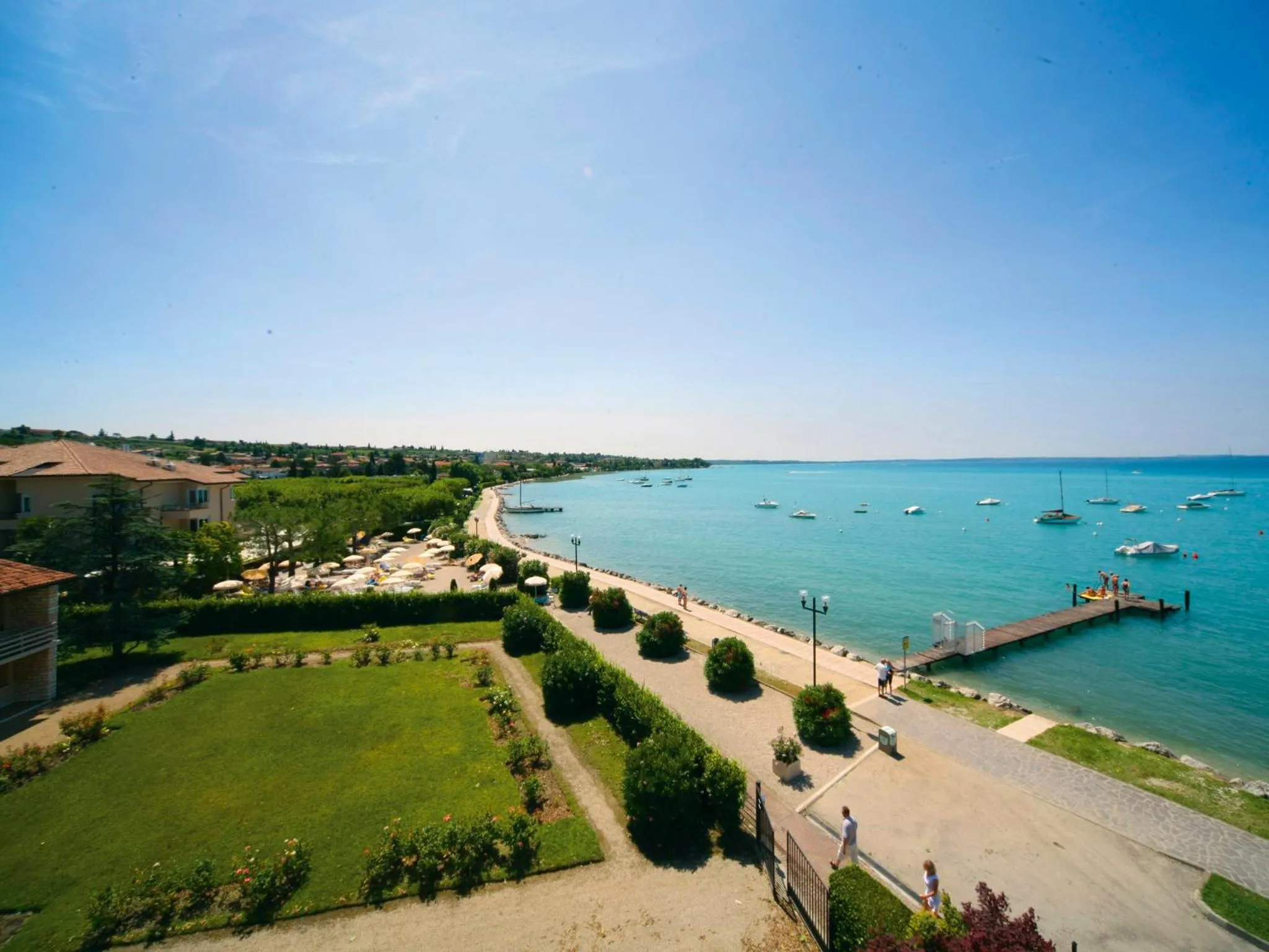 Bird's eye view in Hotel Du Lac et Bellevue
