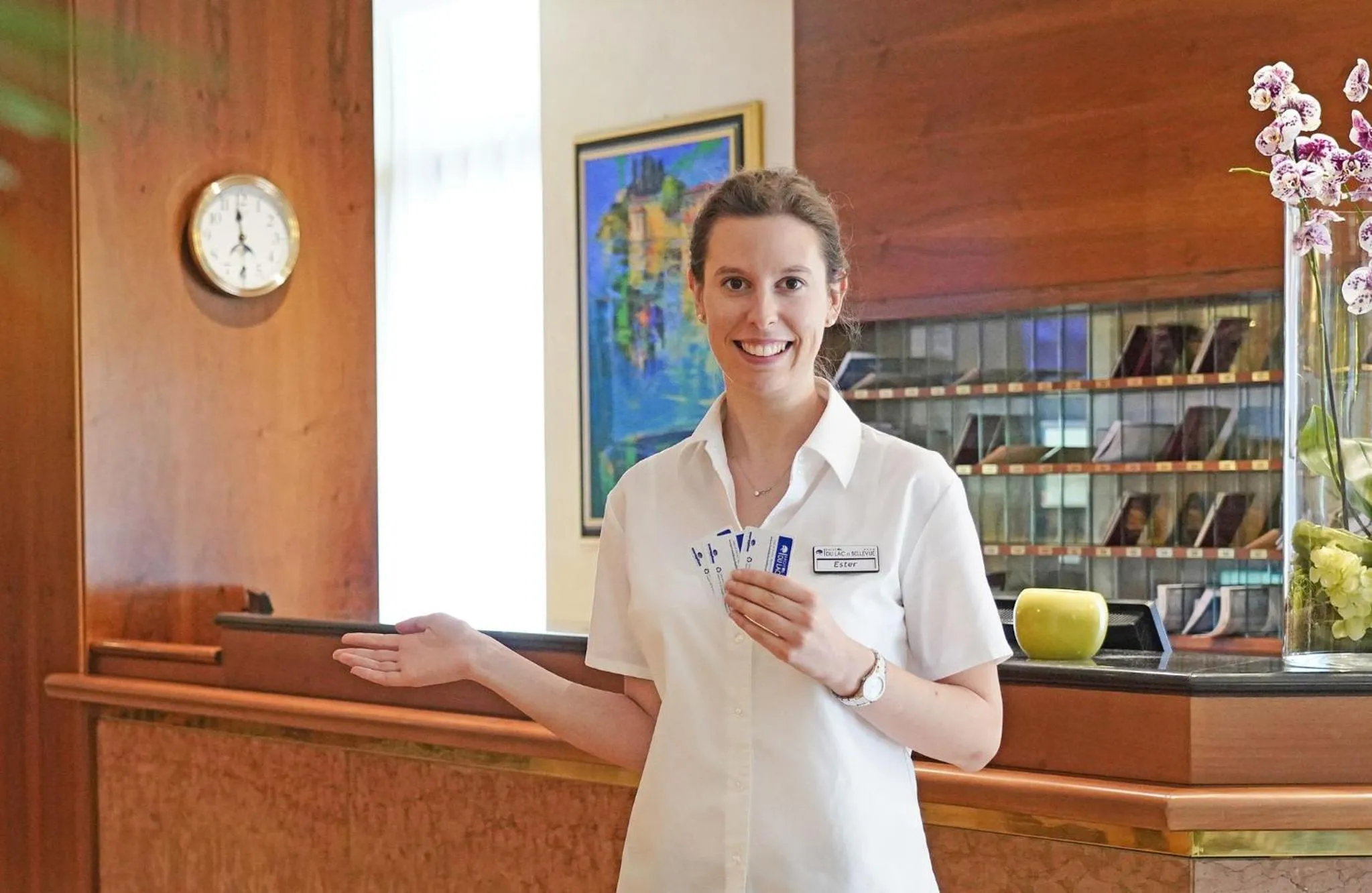 Staff in Hotel Du Lac et Bellevue