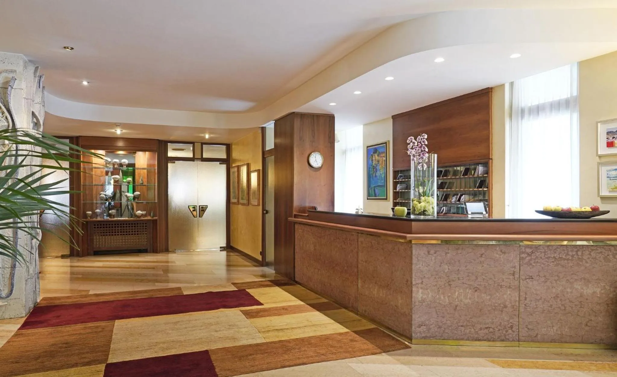 Lobby or reception in Hotel Du Lac et Bellevue