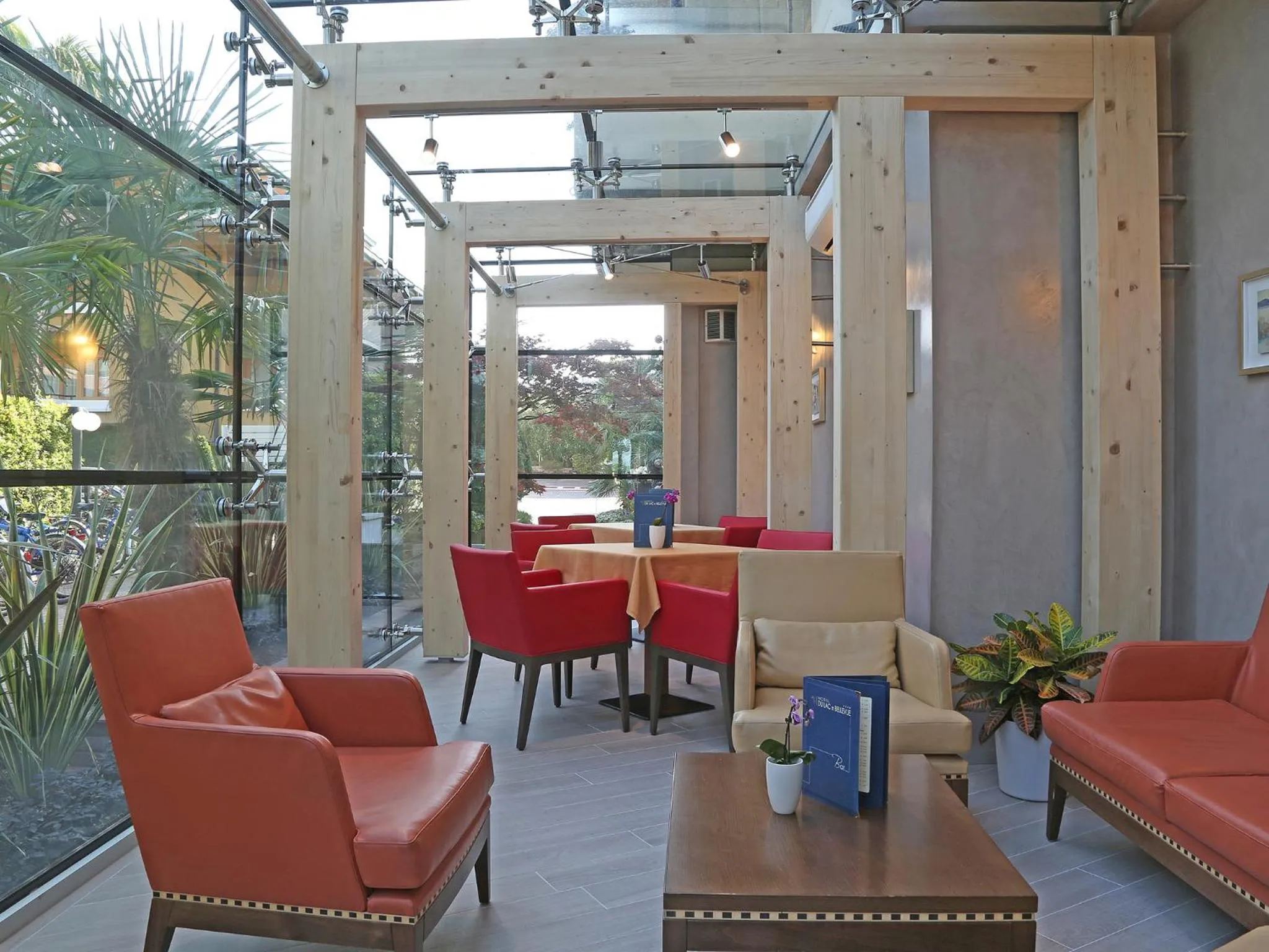 Balcony/Terrace in Hotel Du Lac et Bellevue