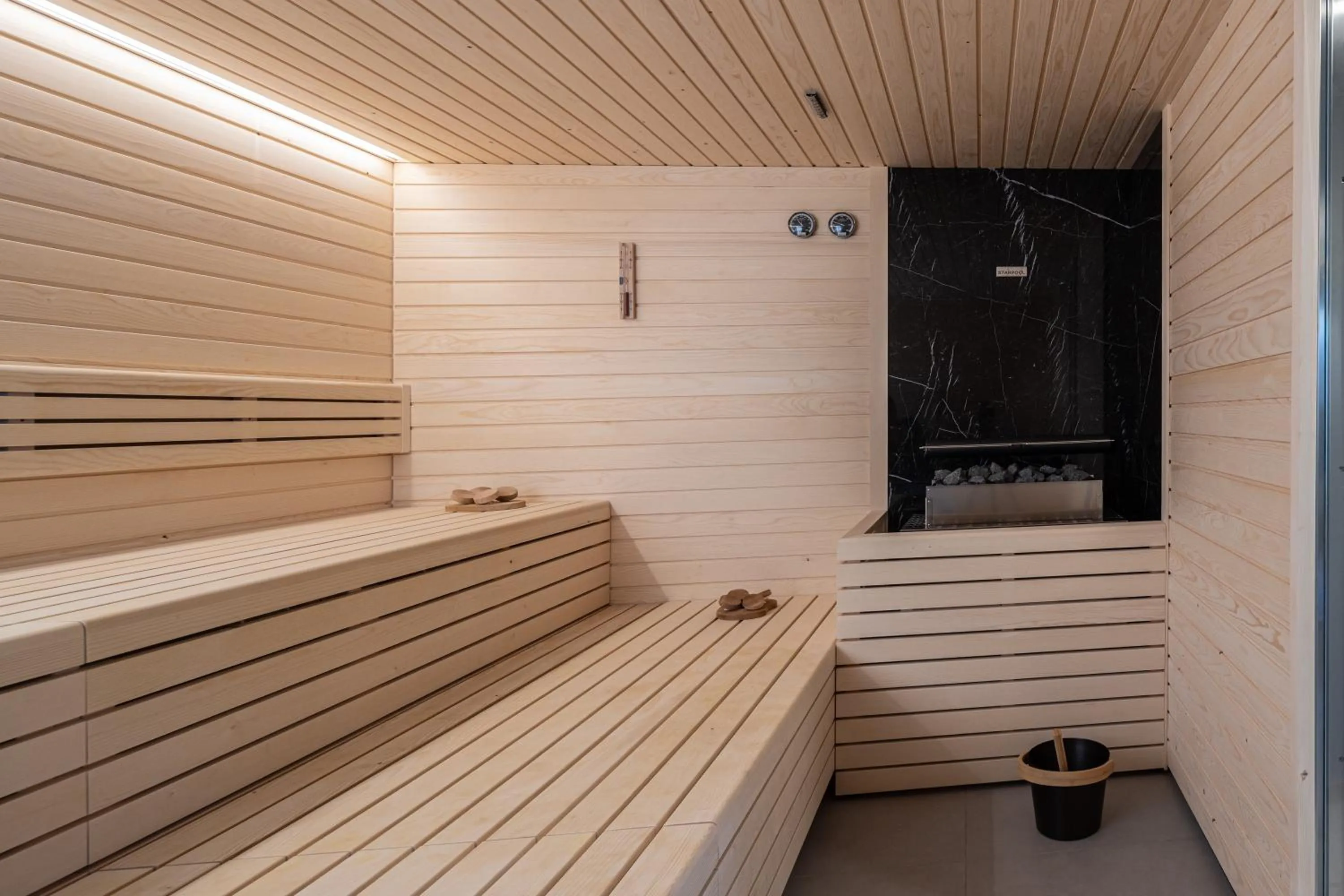 Sauna in Hotel Du Lac et Bellevue