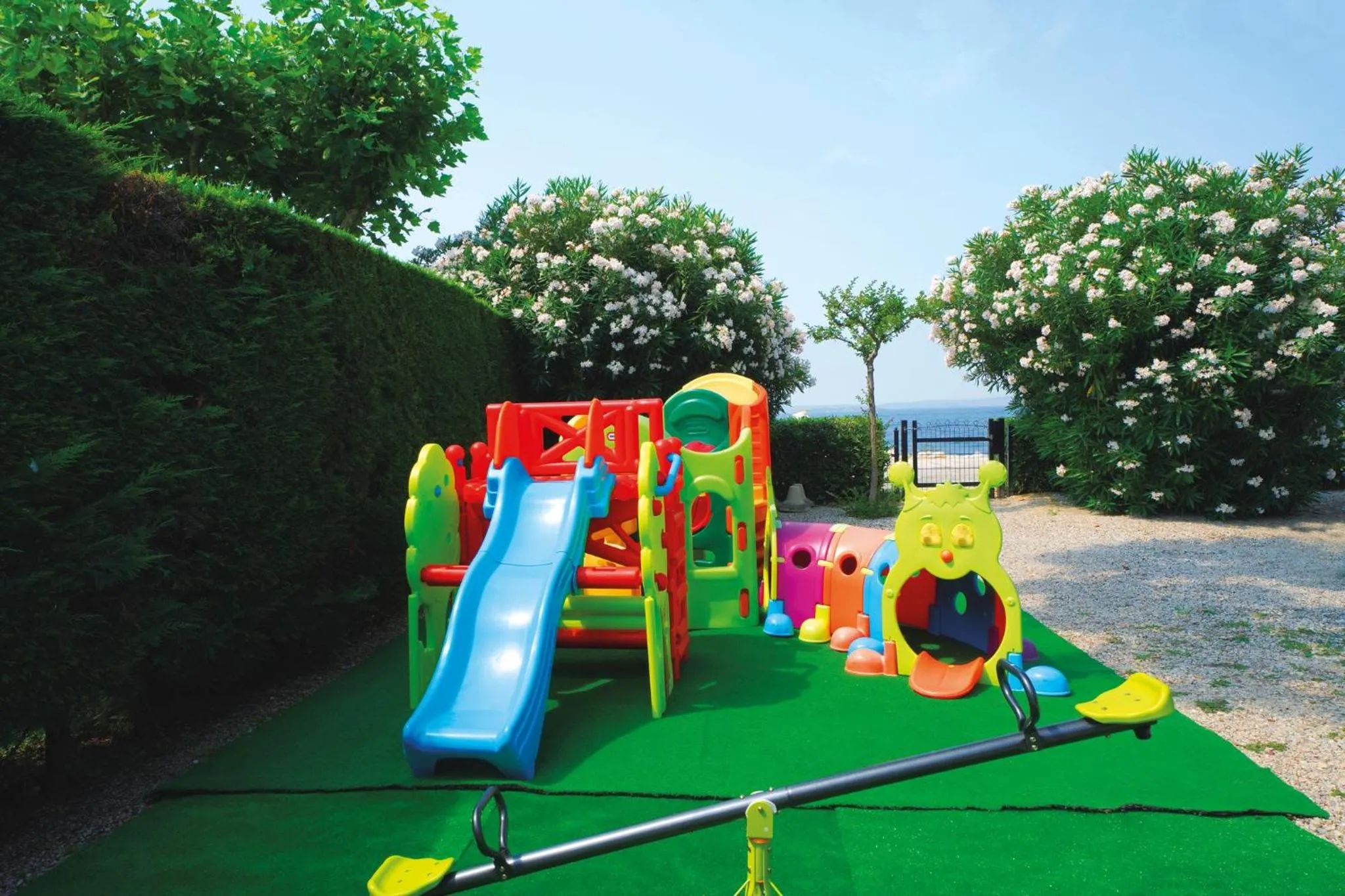 Children play ground in Hotel Du Lac et Bellevue