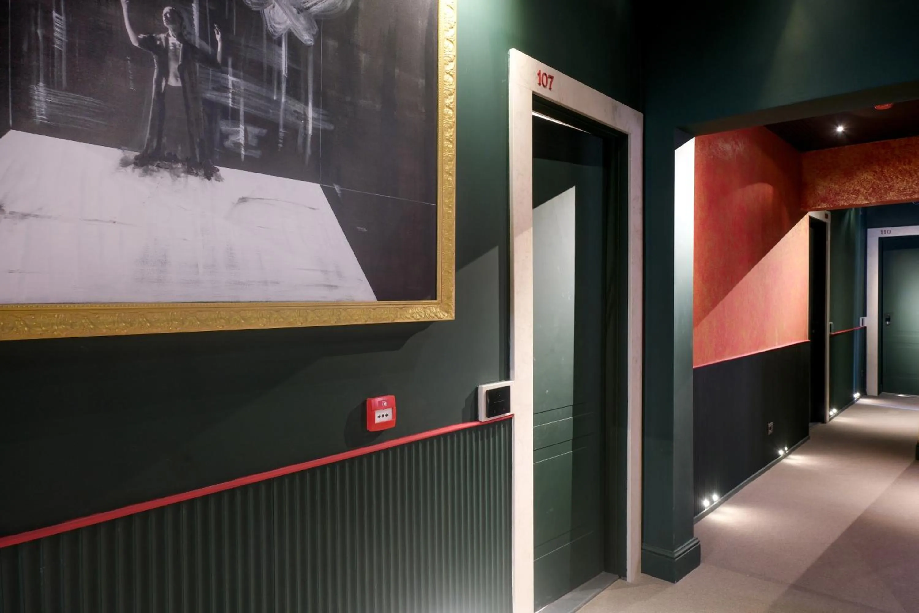 Decorative detail in Hotel Casa W