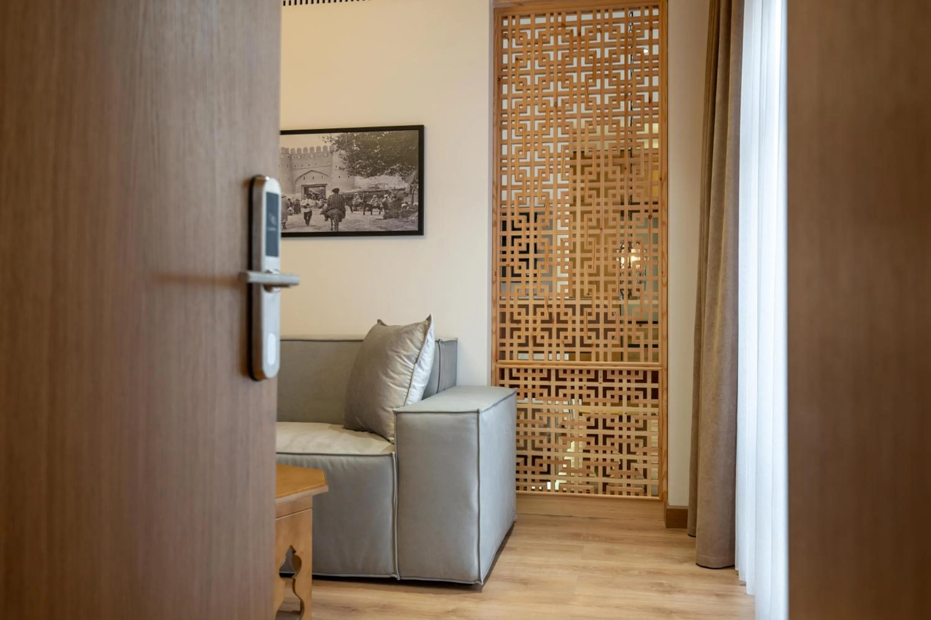 Living room in Sarhad Hotel