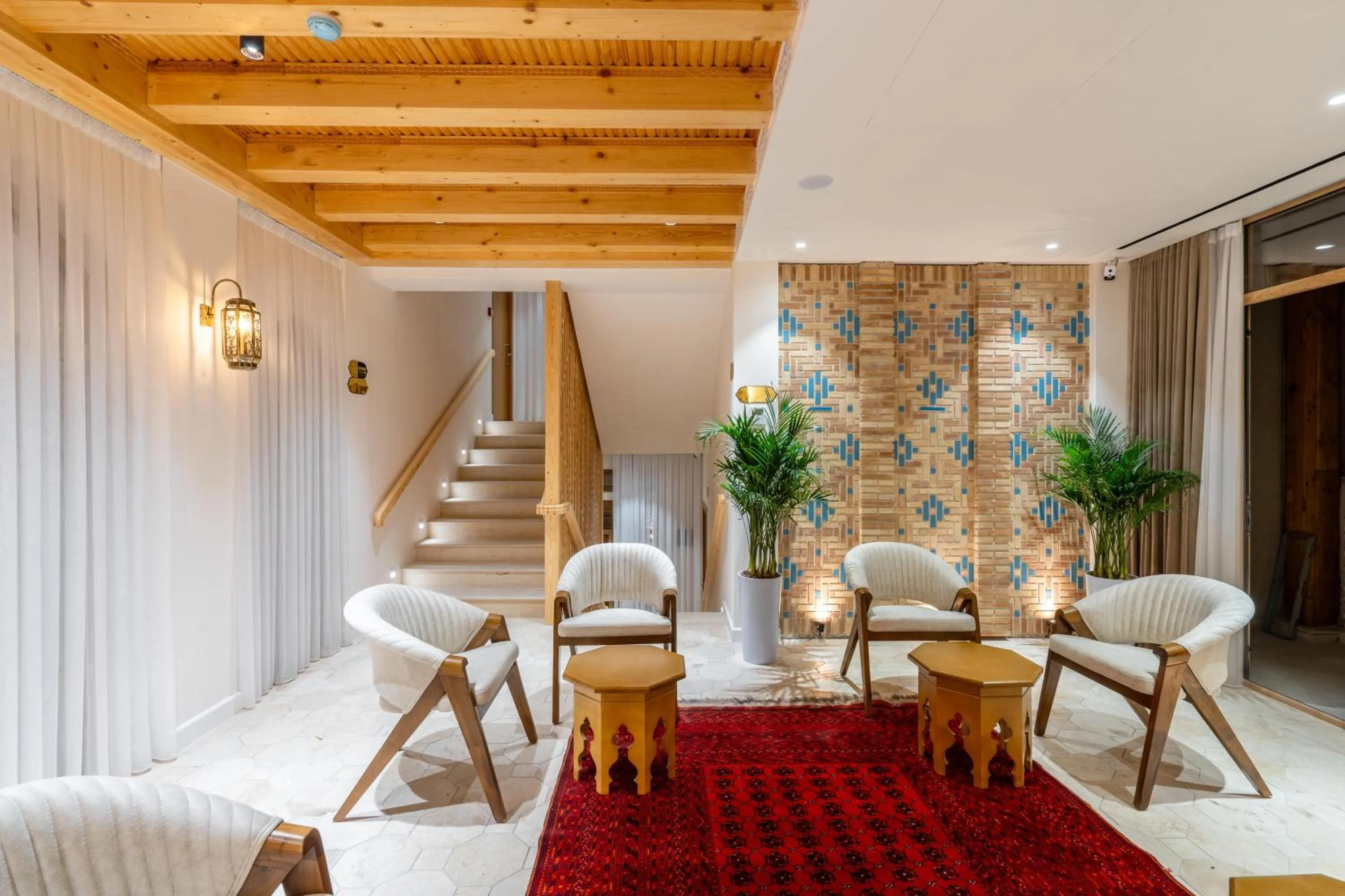 Living room in Sarhad Hotel