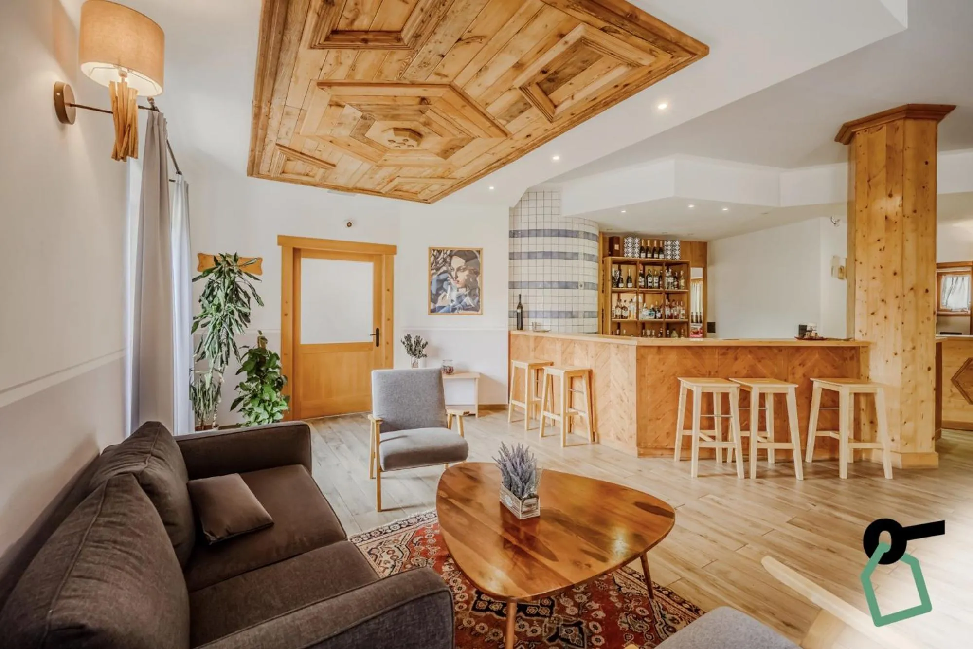 Lobby or reception in Hotiday Bormio Valdidentro