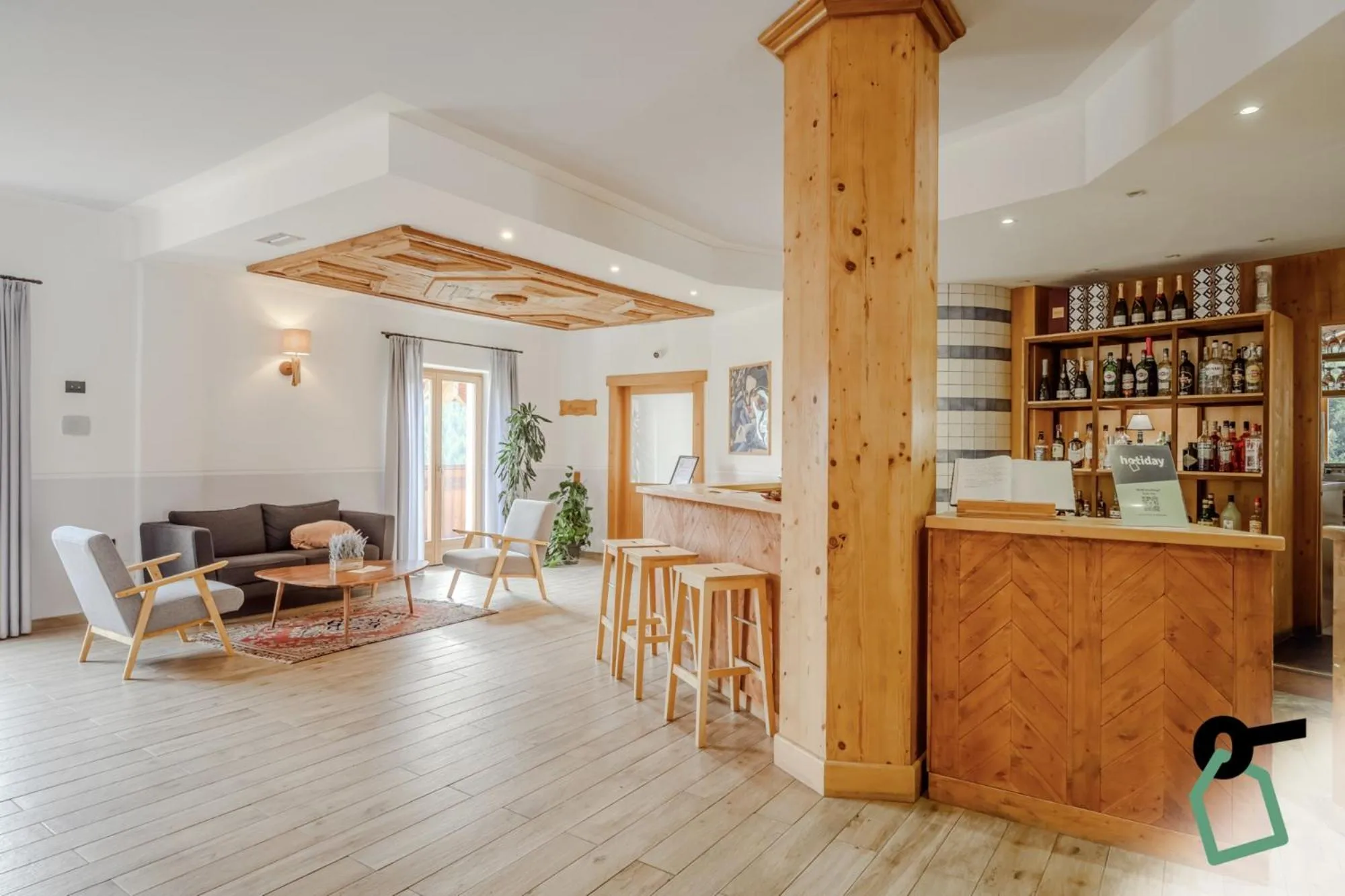 Lounge or bar in Hotiday Bormio Valdidentro
